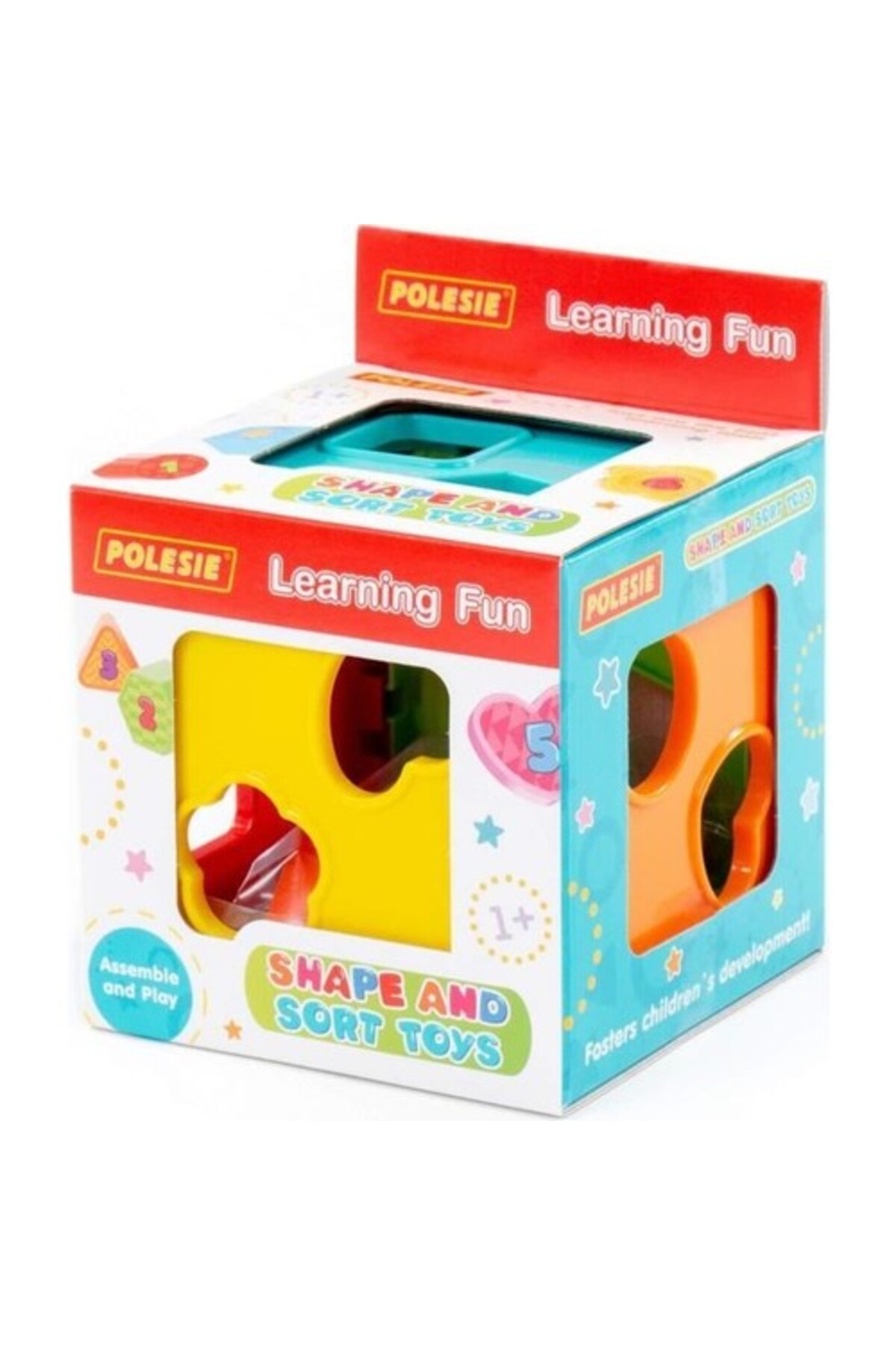 اسباب‌بازی آموزشی - در جعبه مکعبی