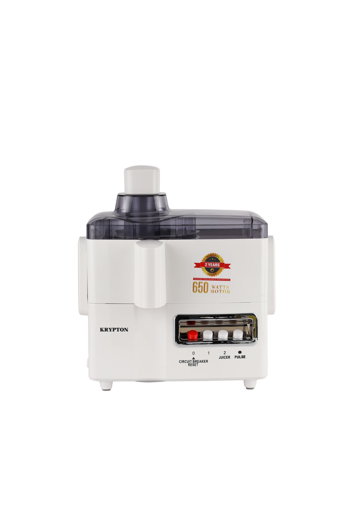 KRYPTON-4-in-1 Juicer & Food Processor, 650W, 2-Speed Pulse, 1.8L Jar, Blender, Chopper, Grinder, Mincer 3