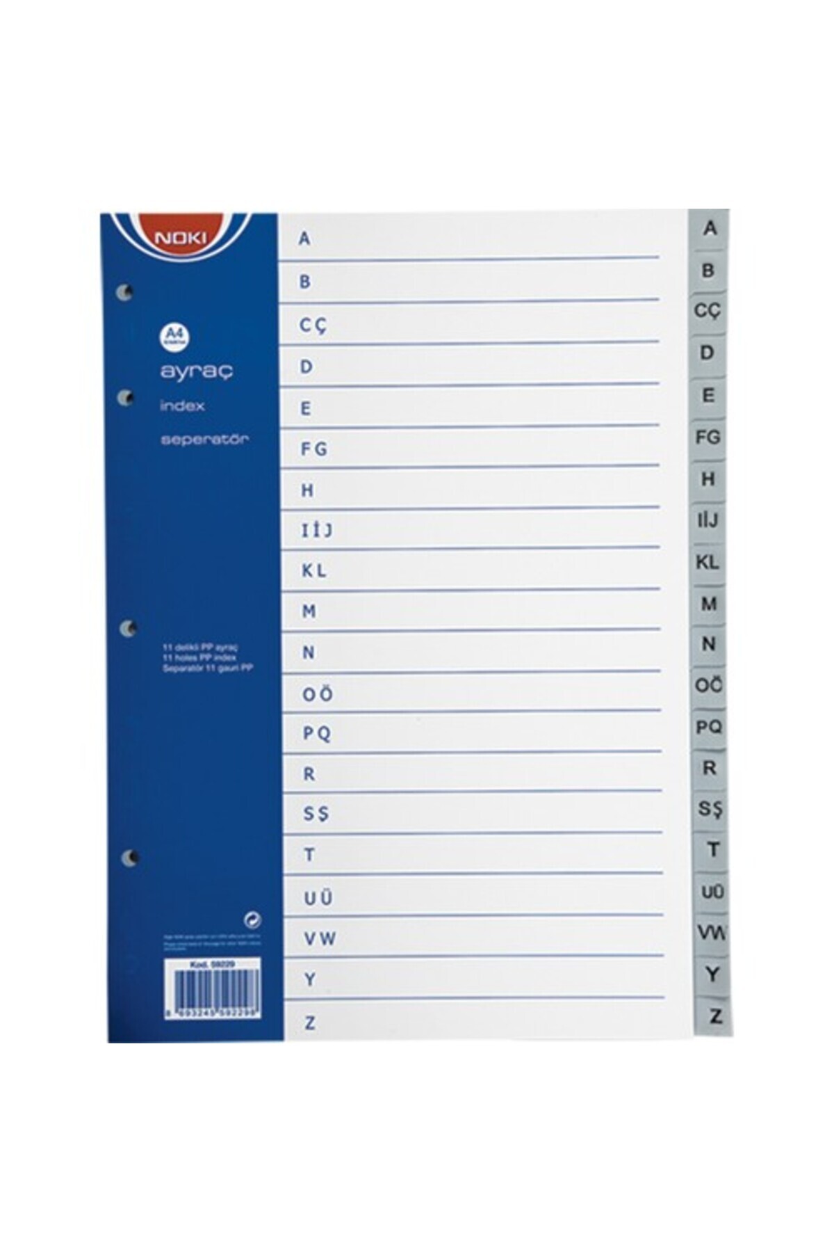 Genel Markalar Seperatör A Dan Z Ye Harfli 59229