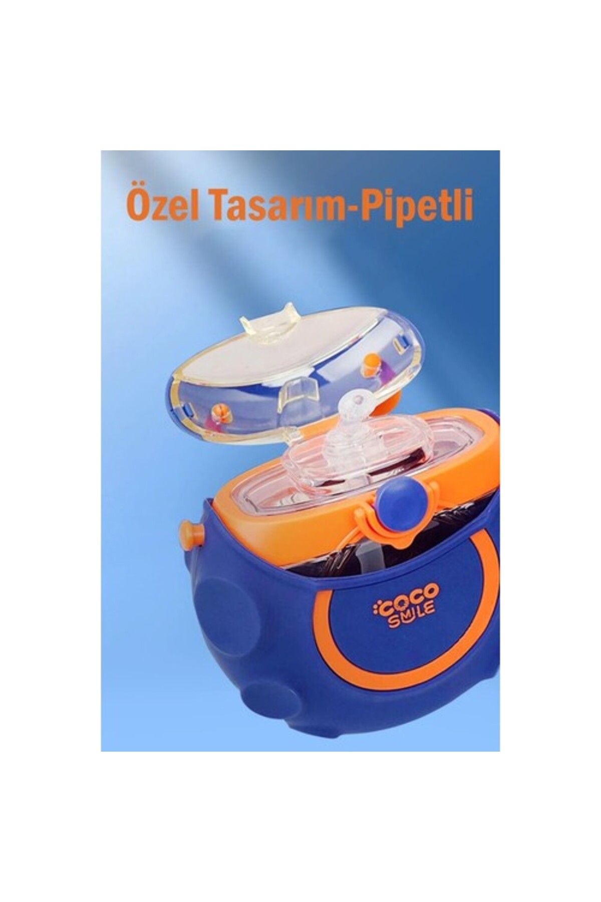 قمقمه و فلاسک صورتی دخترانه پسرانه بچگانه COCOSMILE 630ml Silicone Space موضوع مورد نظر Trant Pink CS 00 Vagonlife