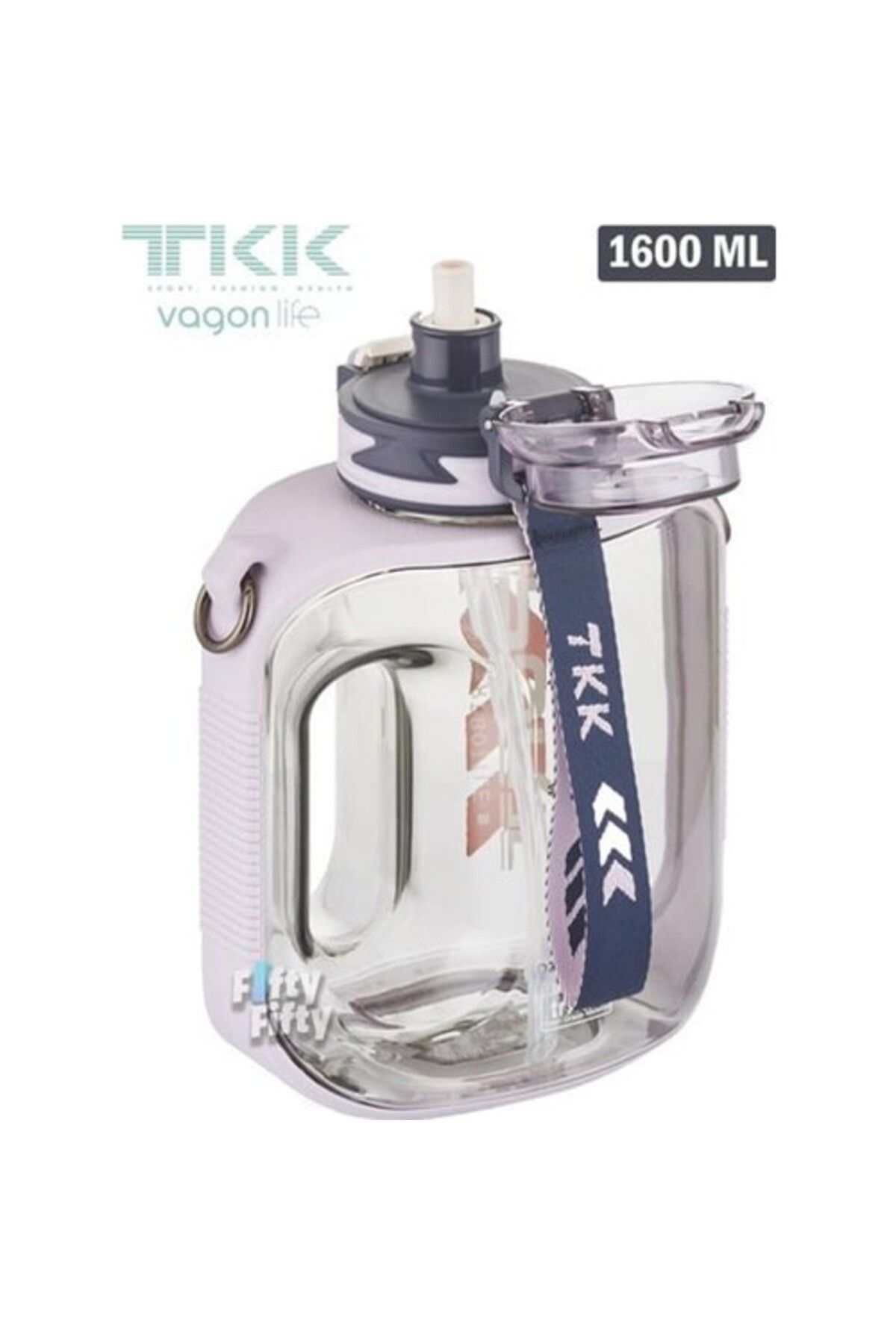 قمقمه و فلاسک بنفش Uzspace tkk ورزشی Cat Mal 1600 میل Vagonlife