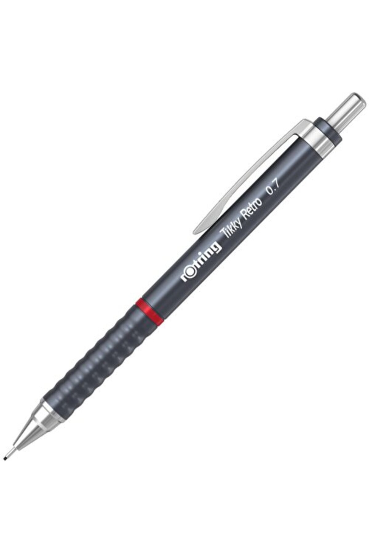 Rotring Tikky Retro 0.7mm Mekanik Kurşun Kalem Metalik Gri / 2202570