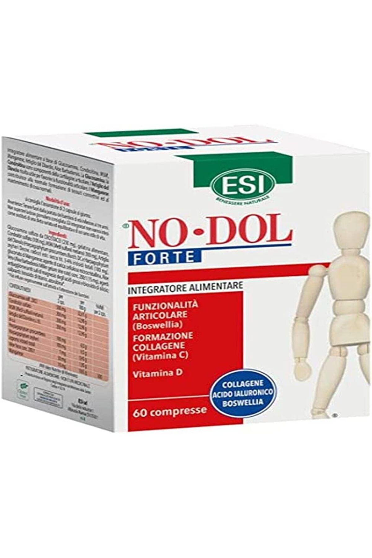 ESI No-dol Forte 60 Capsule - One Size