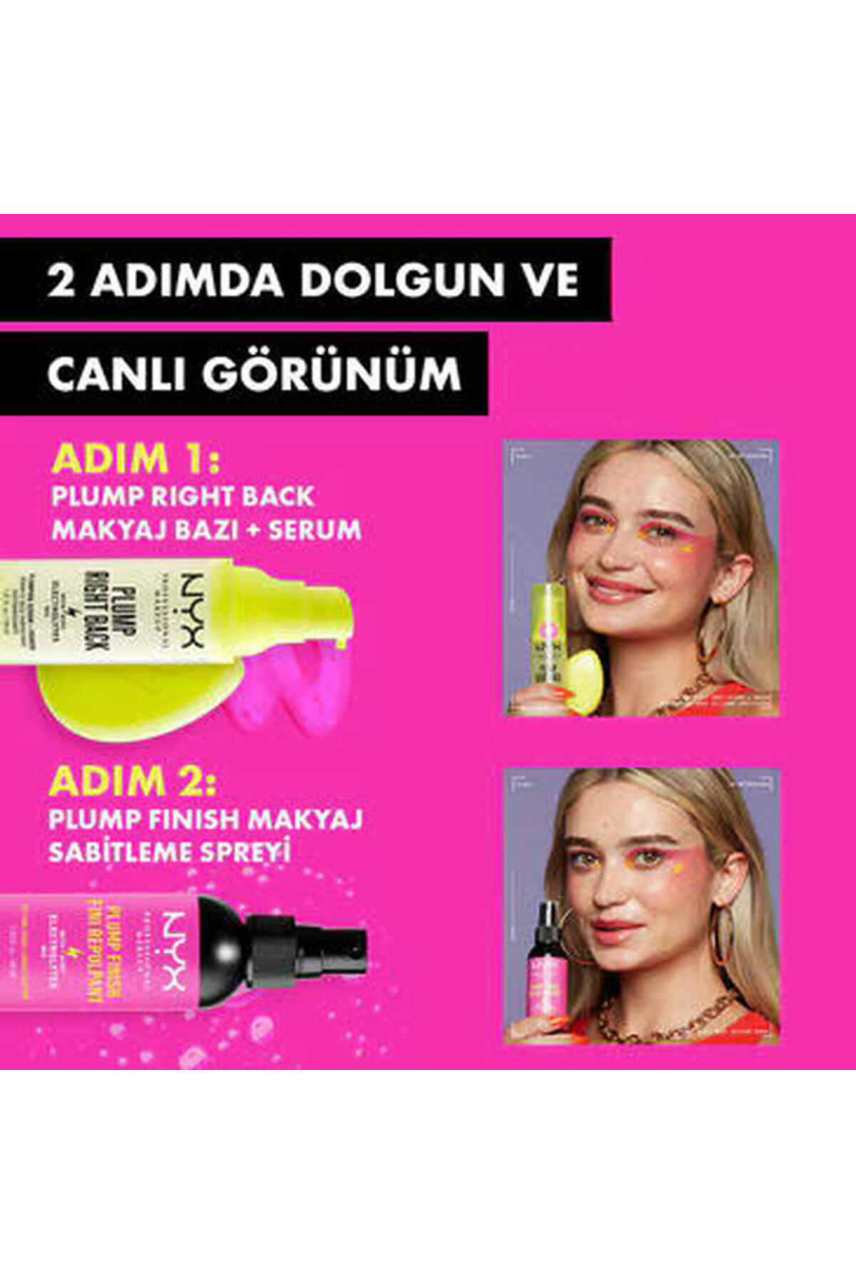 Plump Right Back Makyaj Bazı + Serum — اکرو GL711223 — تصویر 3 از 5