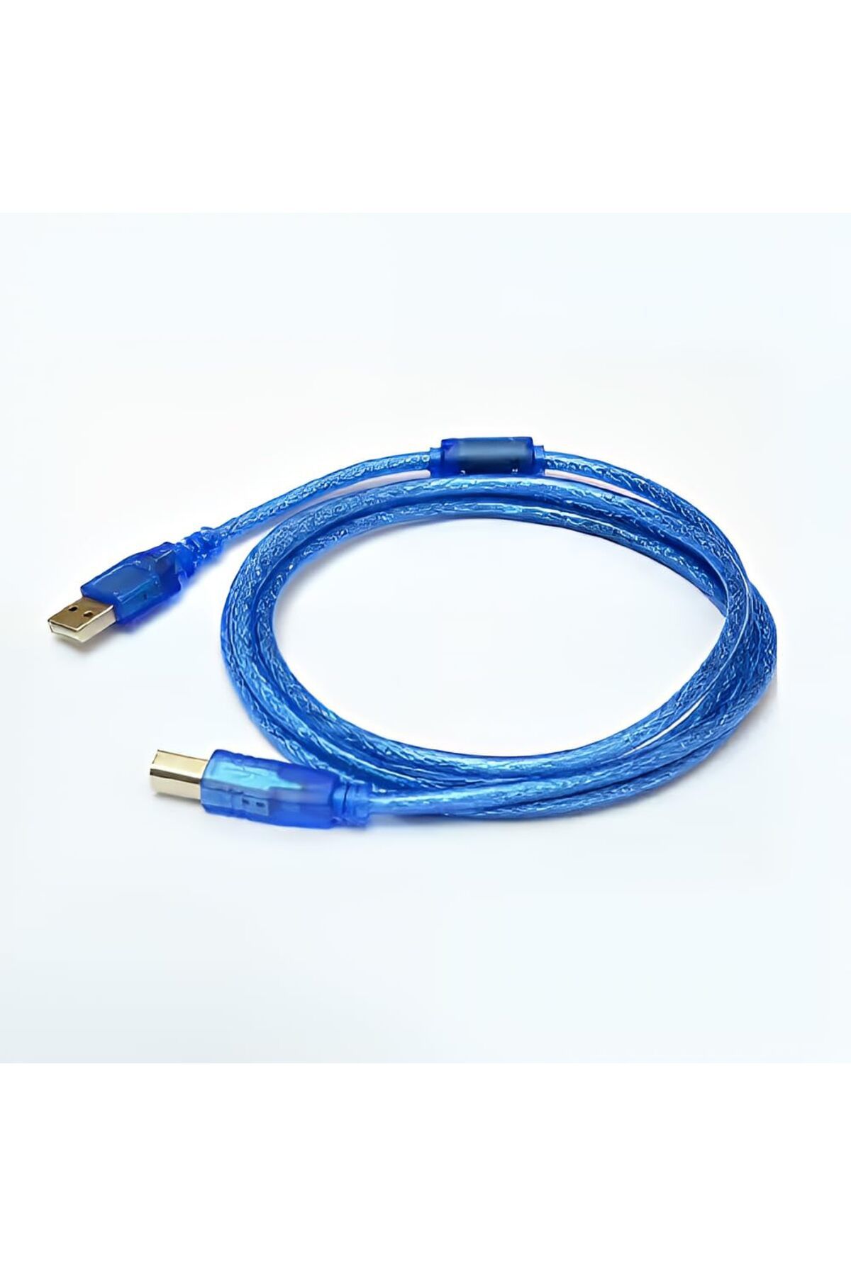 HP-USB 2.0 Square Port Data Cable for Printers and Hard Disks - BLUE 5