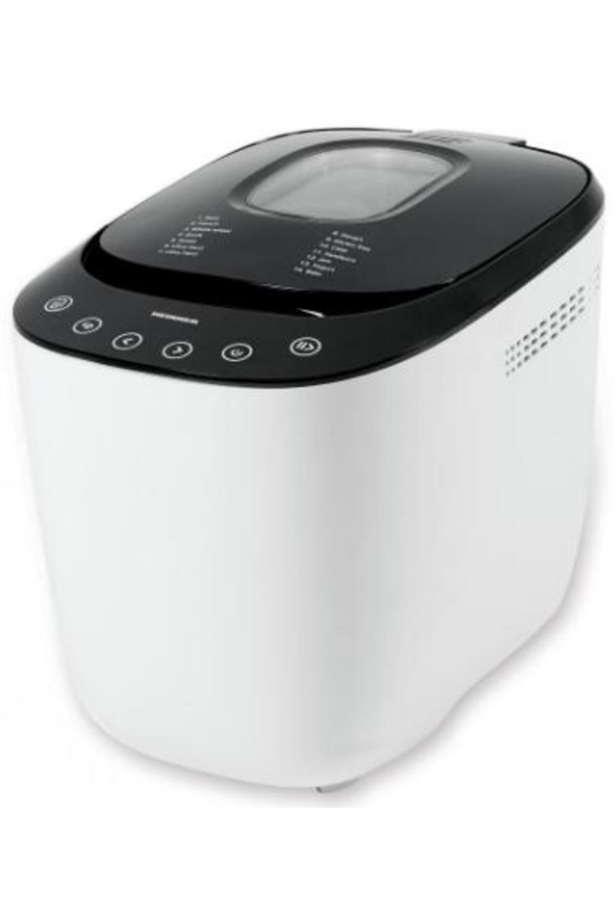 Heinner-Masina de facut paine Heinner HBM-900WHBK, 900 g, 550 W, 12 programe, Mentinere cald 60 min 1