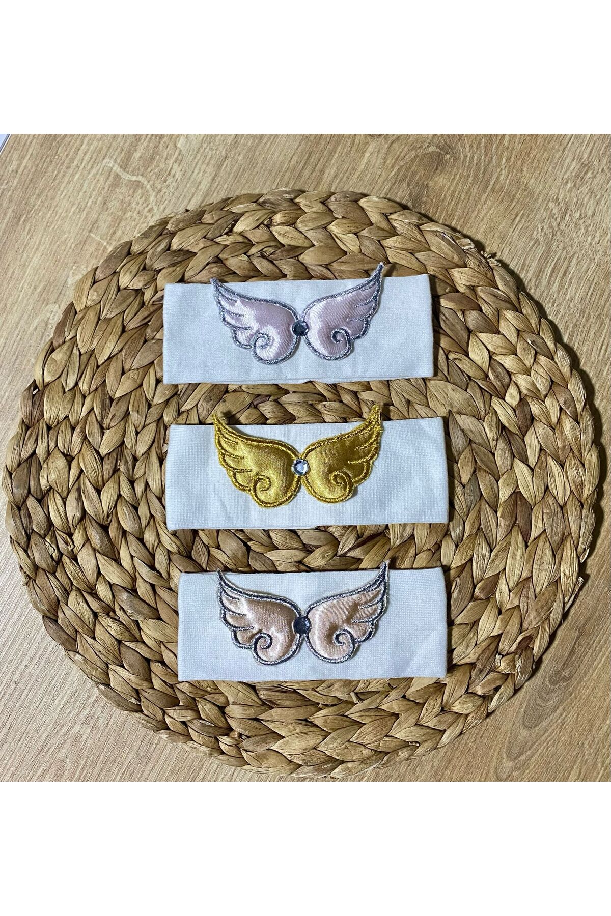 Harry&Millie 3'lü Kombin Kız Bebek Bandana Seti Bebek Hediyelik fotoğrafı 2 (önizleme)