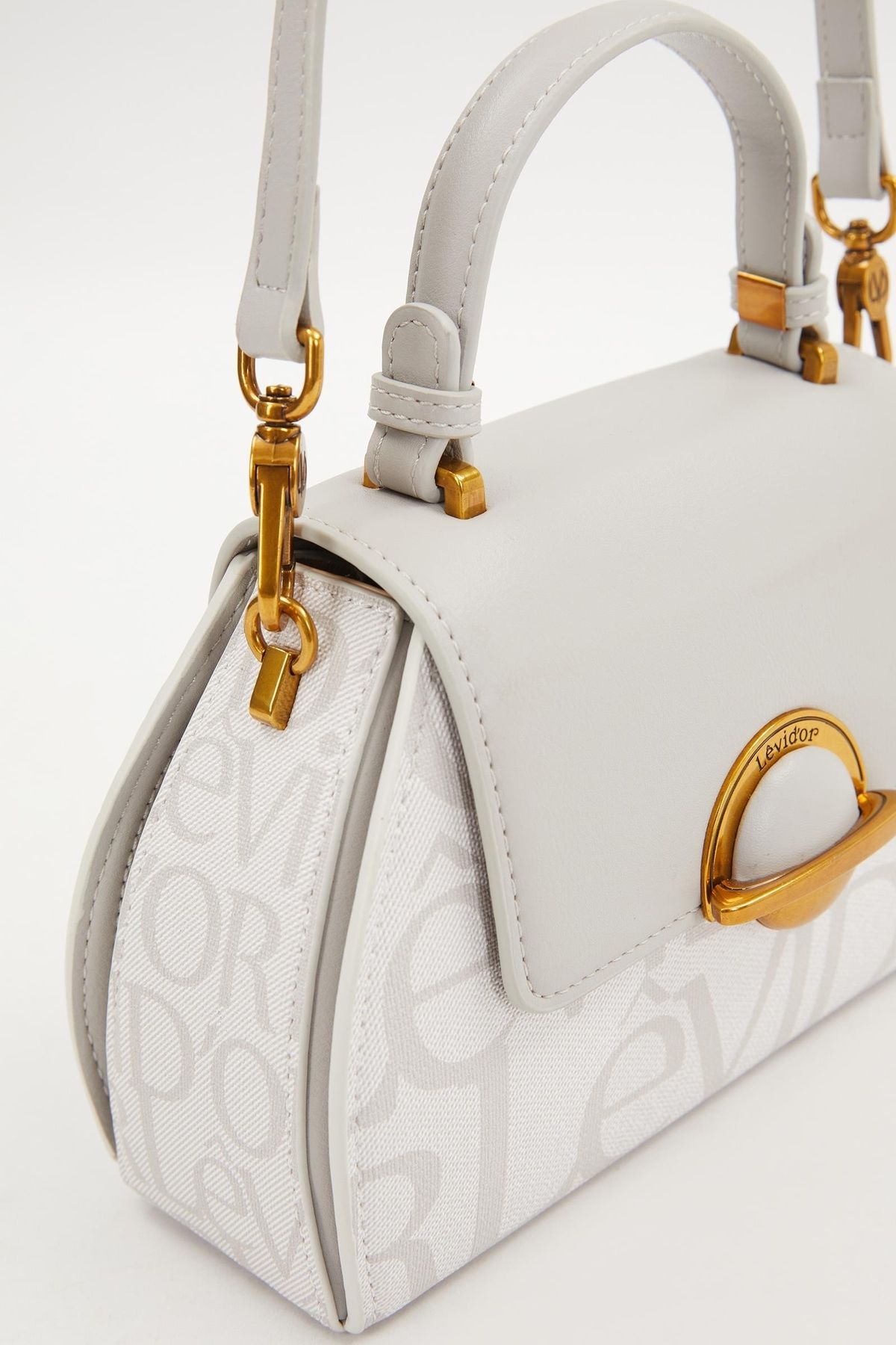 Levidor-White Women's Hand and Shoulder Bag 930281 4