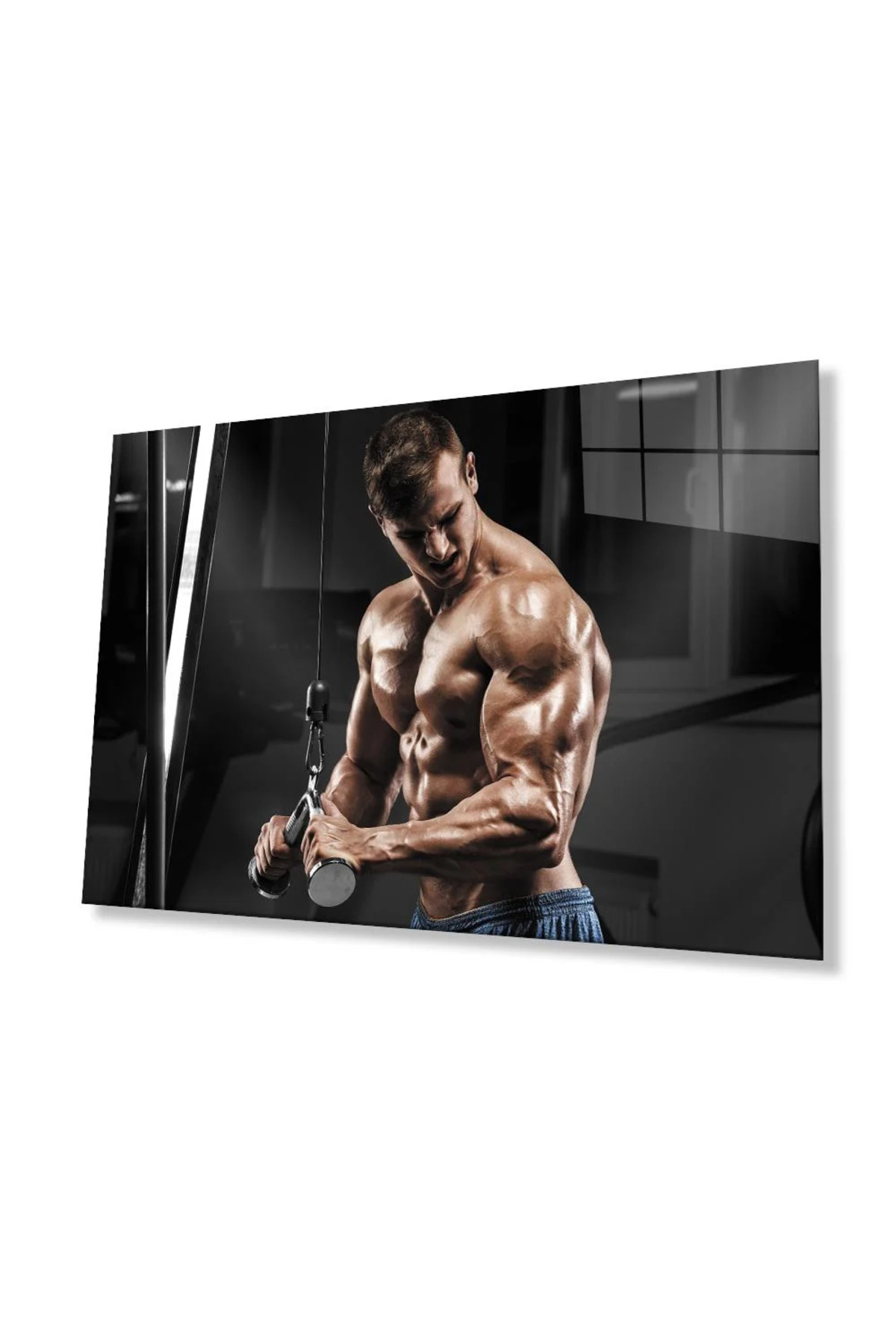 Spor Fitnes Cam Tablo-5