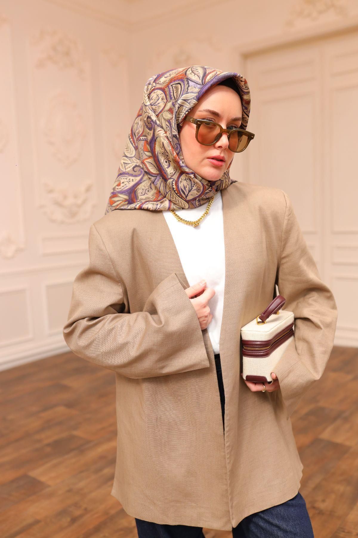 Silk Home-Twill Silk Scarf 11456-08 6