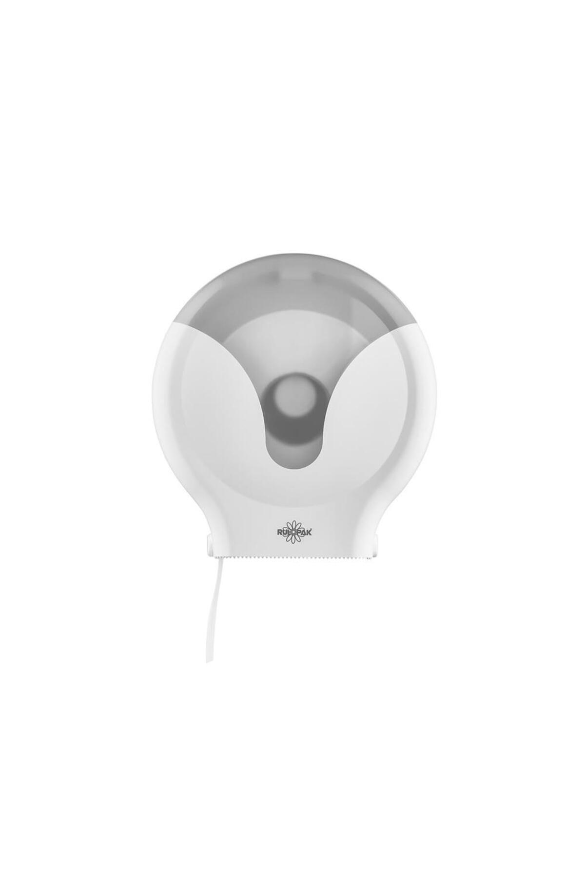 Rulopak 303822 Elite Mini Jumbo Tuvalet Kağıdı Dispenseri Beyaz