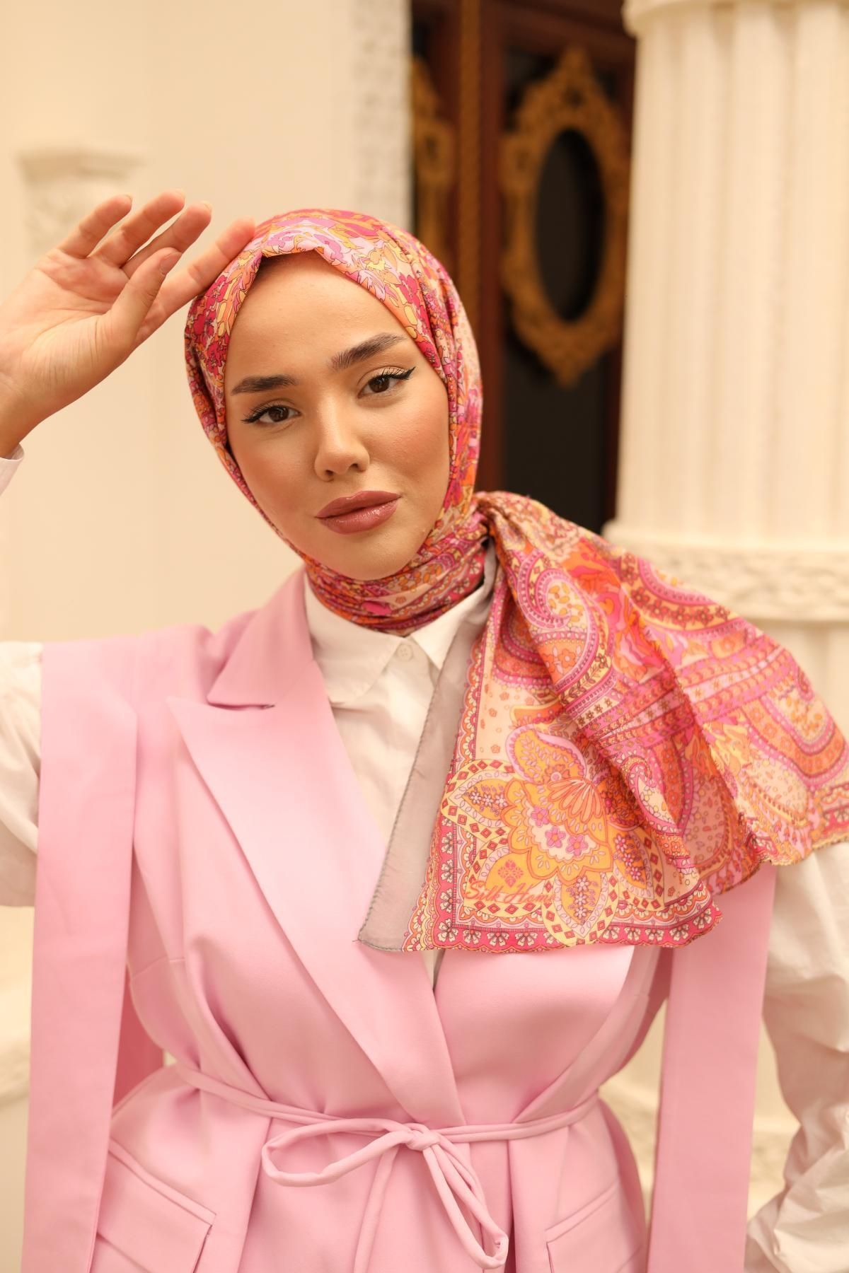 Silk Home-Nariya Shawl Model 90001-44 5