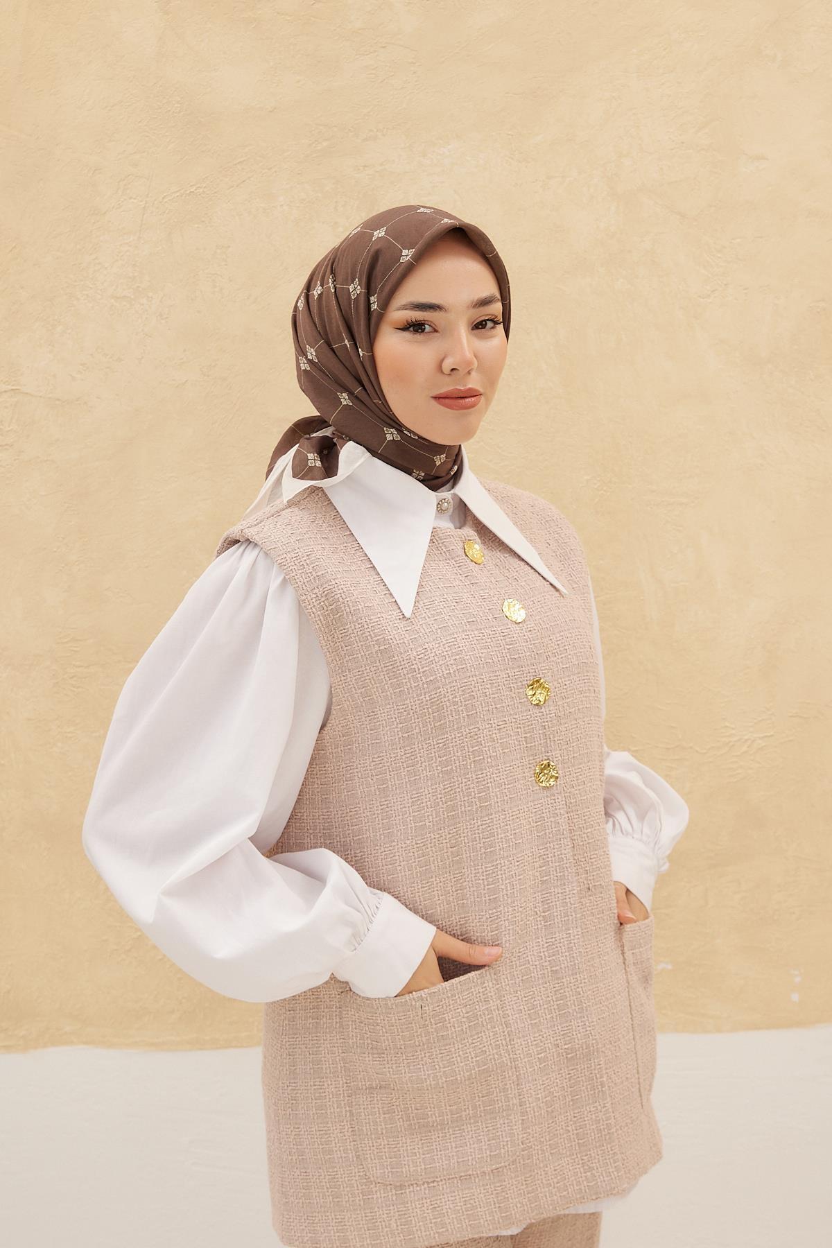 Silk Home-وشاح Olinda - موديل 48001-04 مرمز 4