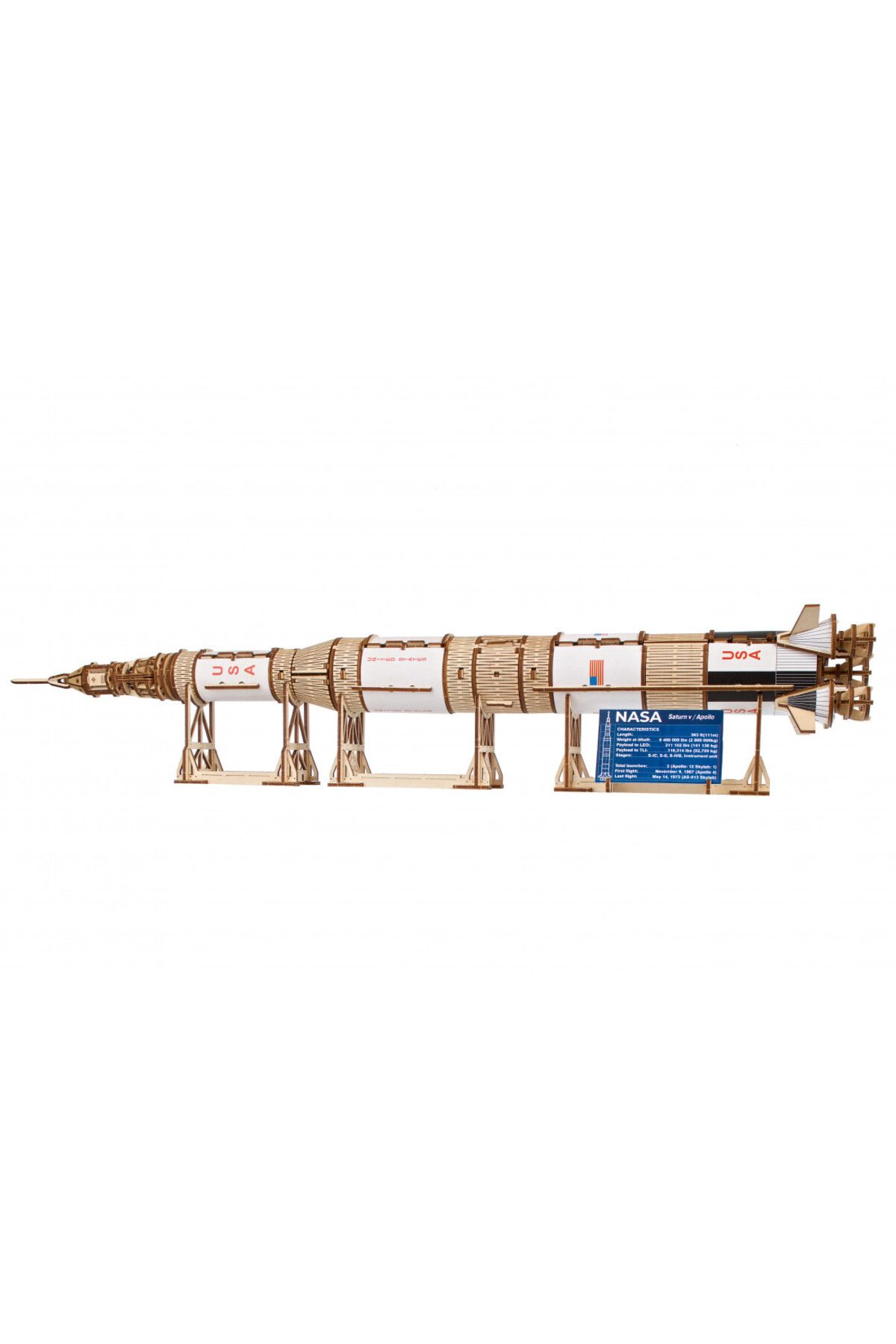 Ugears Nasa Saturn V - One Size