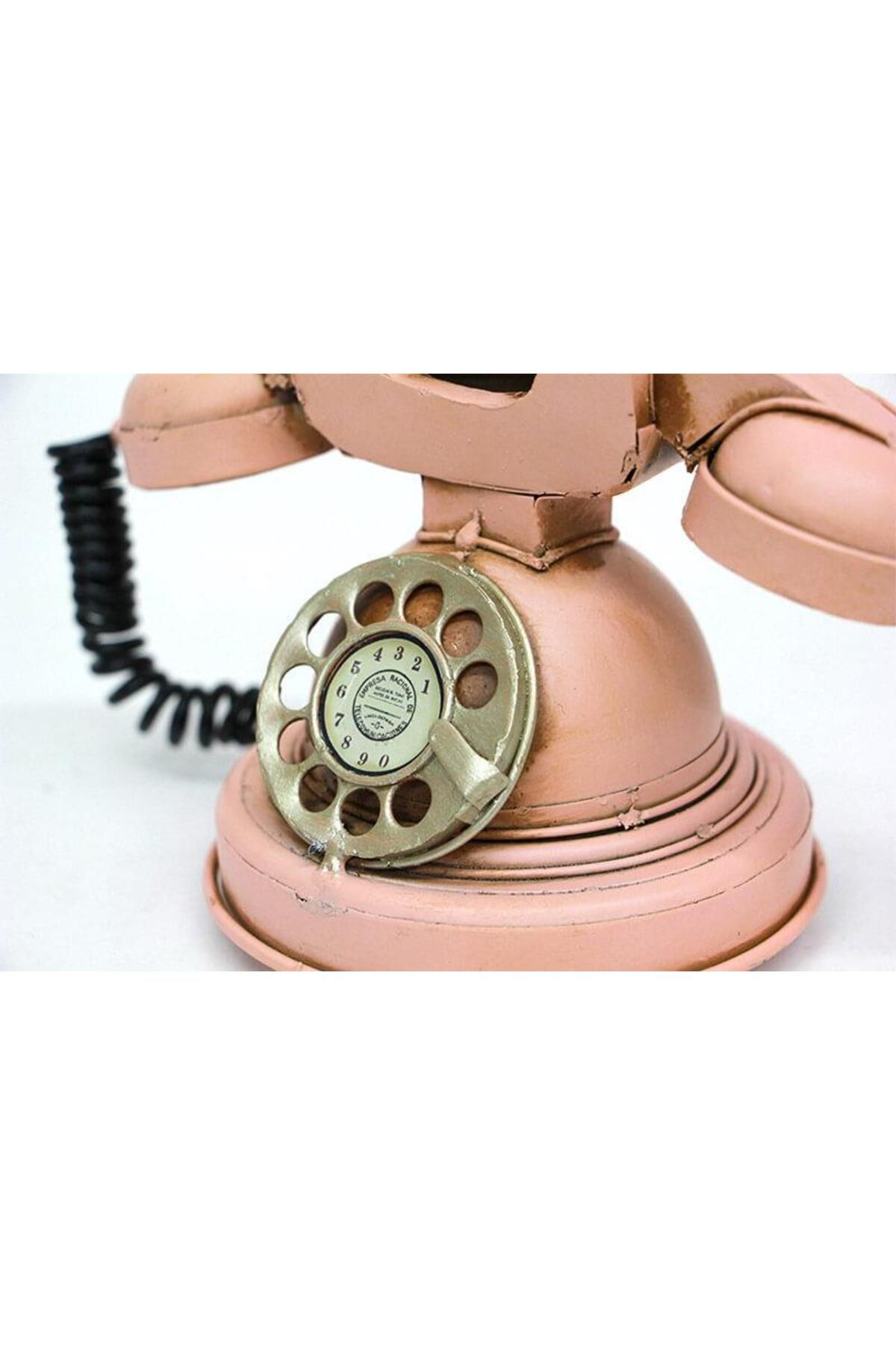 KENPAZAR Dekoratif Metal Telefon Biblo Dekoratif Hediyelik