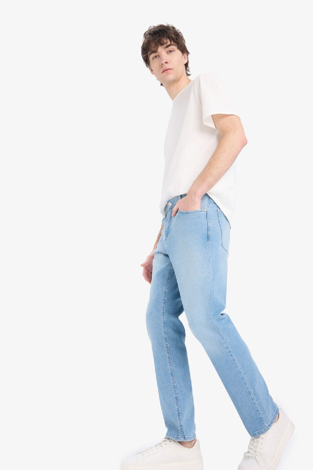 DeFacto-Sergio Regular Fit Trousers E2734Ax25Sp 3