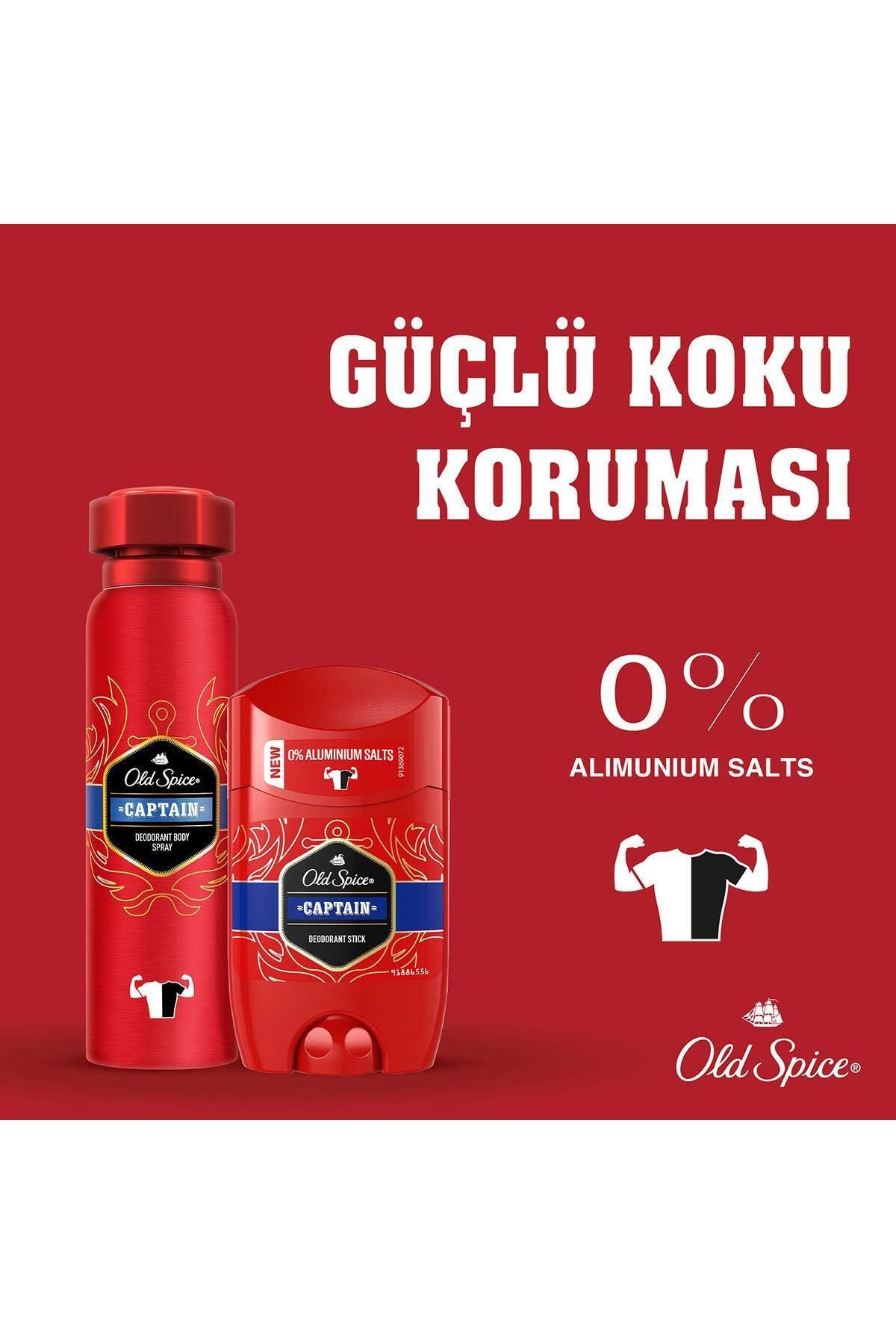 Old Spice ضد تعریق استیک کاپیتان 50 میلی لیتر