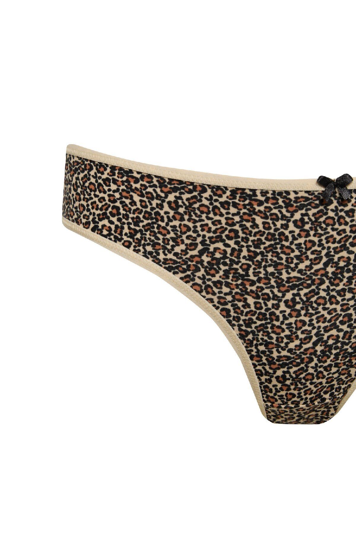 DeFacto-Pack of 3 Slip Panties with Leopard Print to Fall in Love - E4882Ax 4