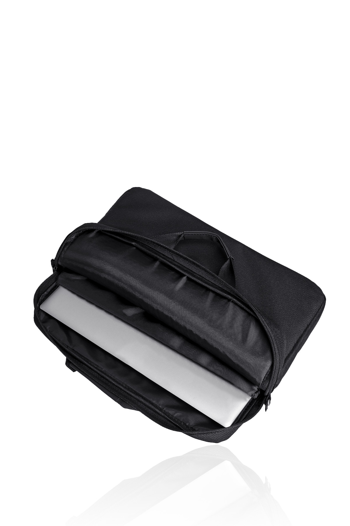 D'VERS  15.6 Inç Siyah Unisex Notebook Evrak Laptop Çantası - Görsel 3