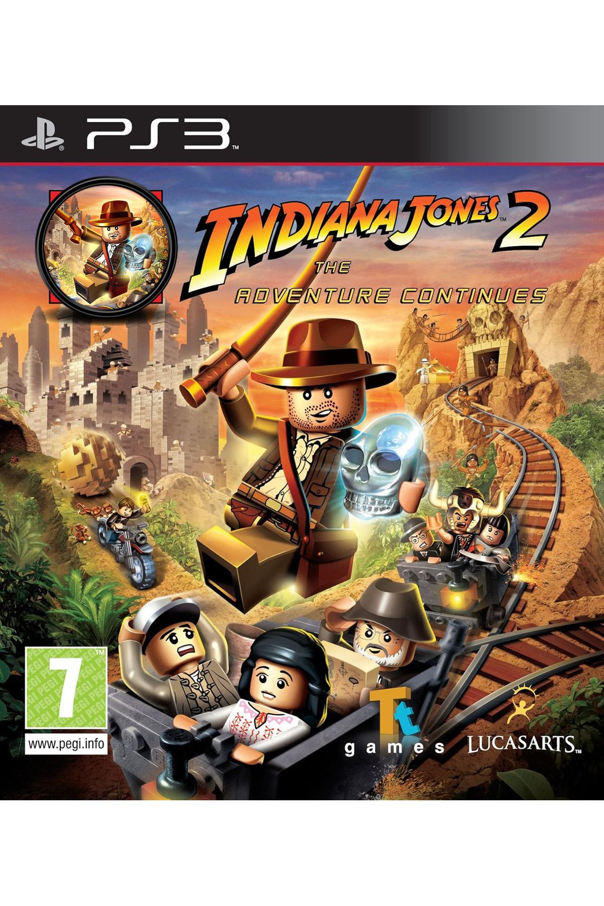 Lucas Arts Indiana Jones 2: The Adventure Continues PS3 OYUN