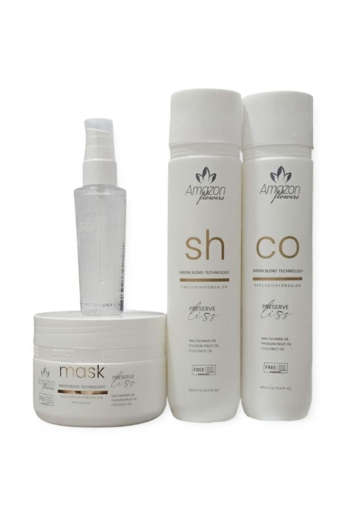 Amazon-Amazon Flower Smooth Brazilian Daily Care Kit for Protein and Keratin Treated Hair 3