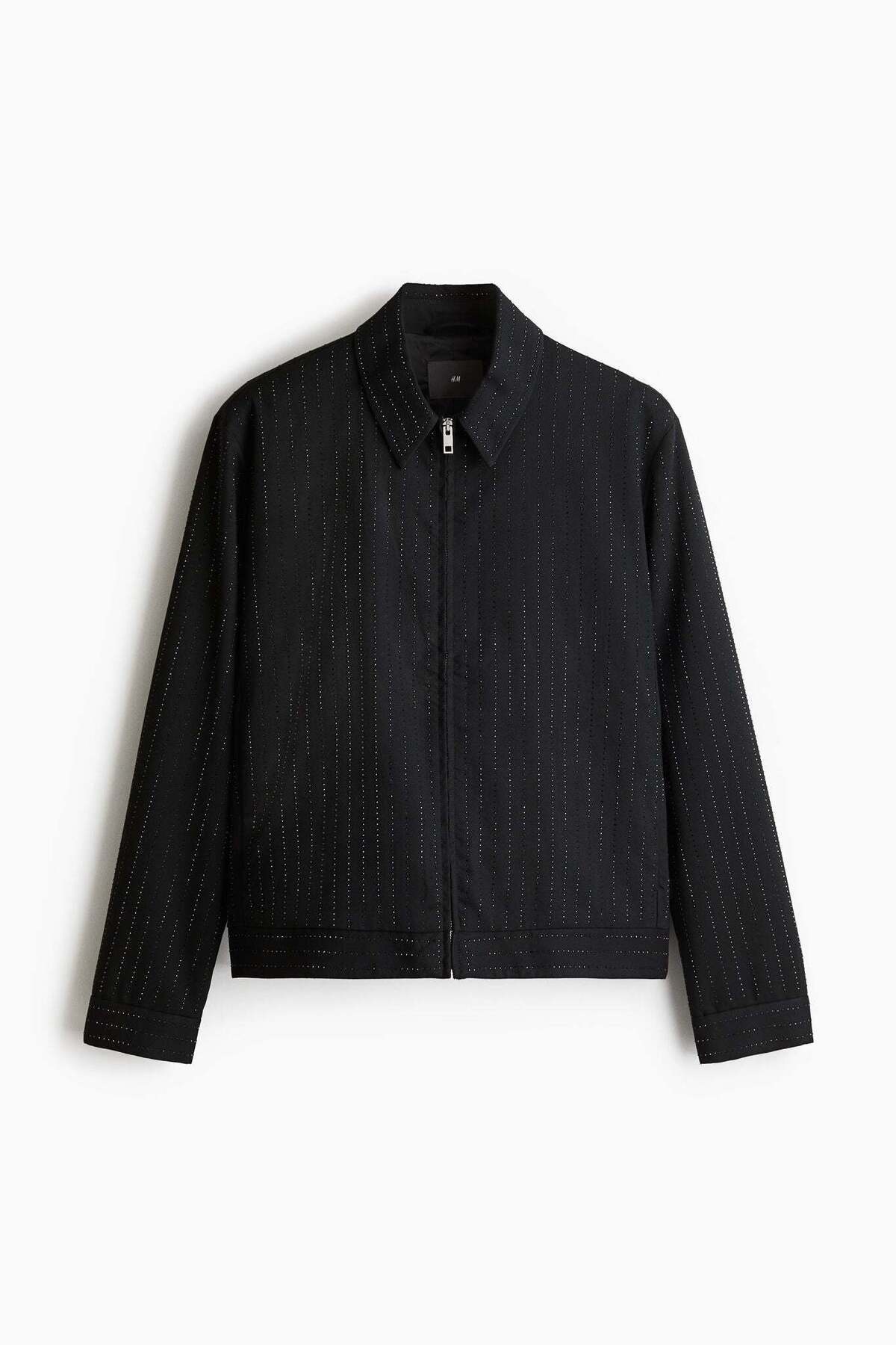 H&M-Regular Fit Rhinestone-embellished jacket 2