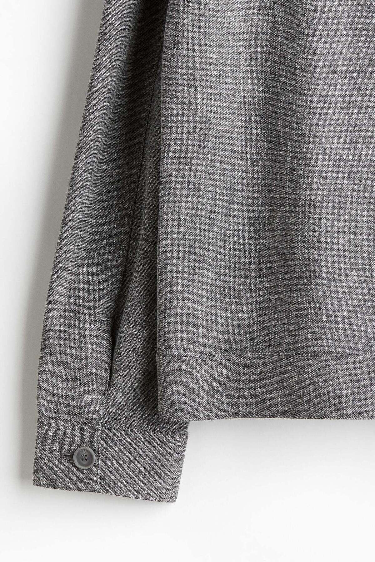 H&M-Regular Fit Shacket 3