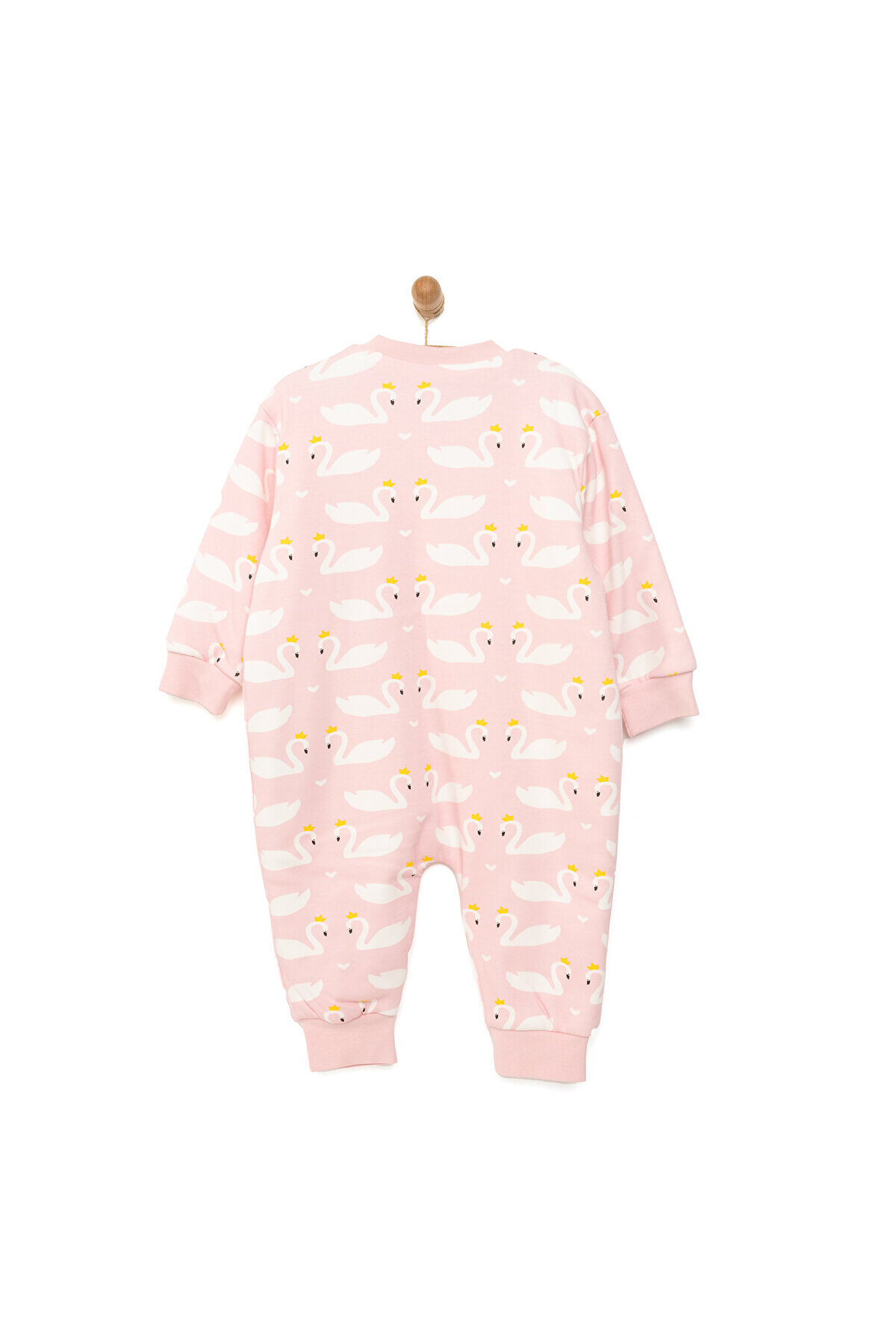 ebebek Hello Baby HelloBaby Kız Bebek Uyku Tulum İnterlok Fermuarlı 1 Tog Bisiklet Yaka Uzun Kol fotoğrafı 2 (önizleme)