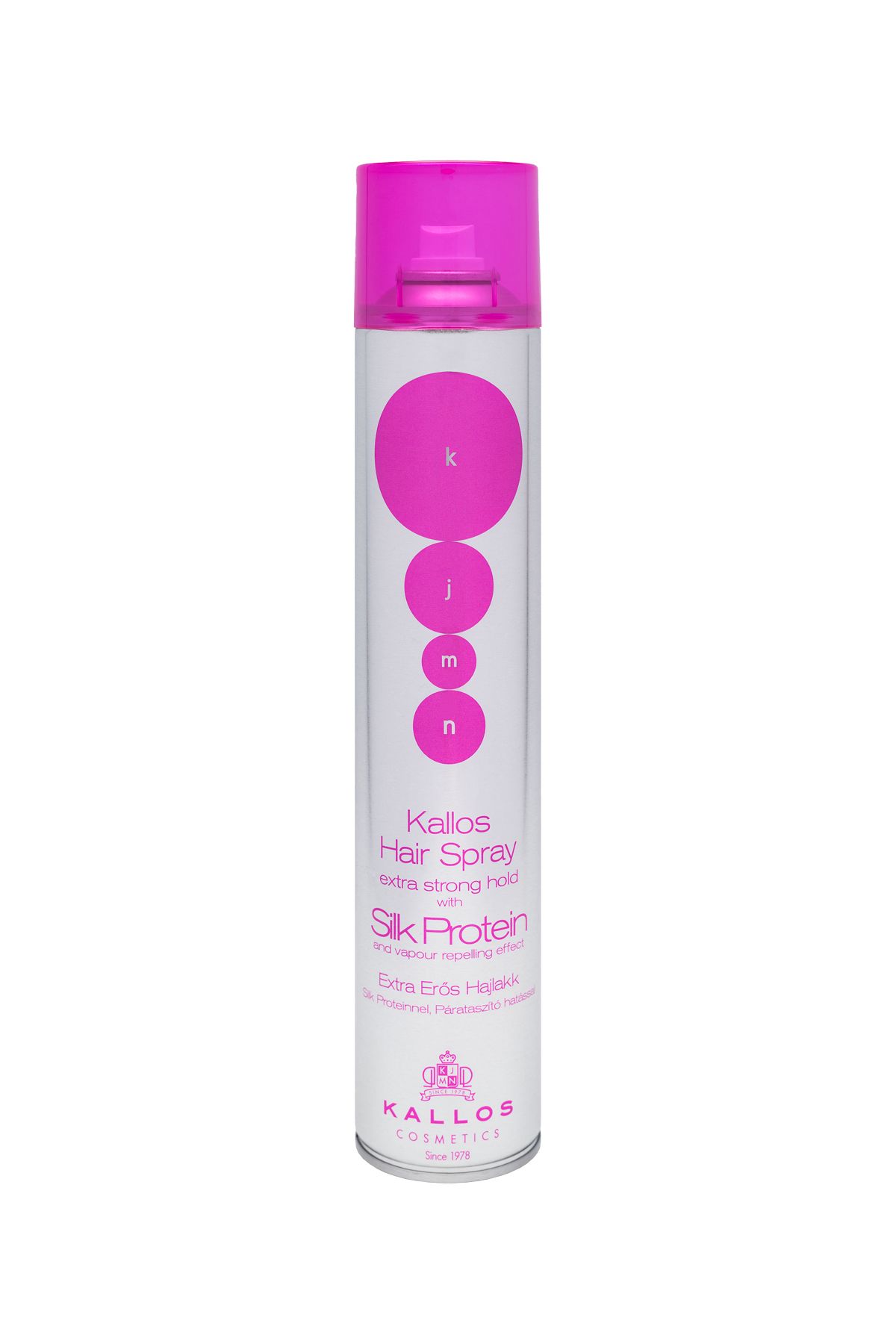اسپری مو KALLOS KJMN فوق العاده قوی ضد استیل و UV FILTER SPRAY 500ML Kallos Cosmetics