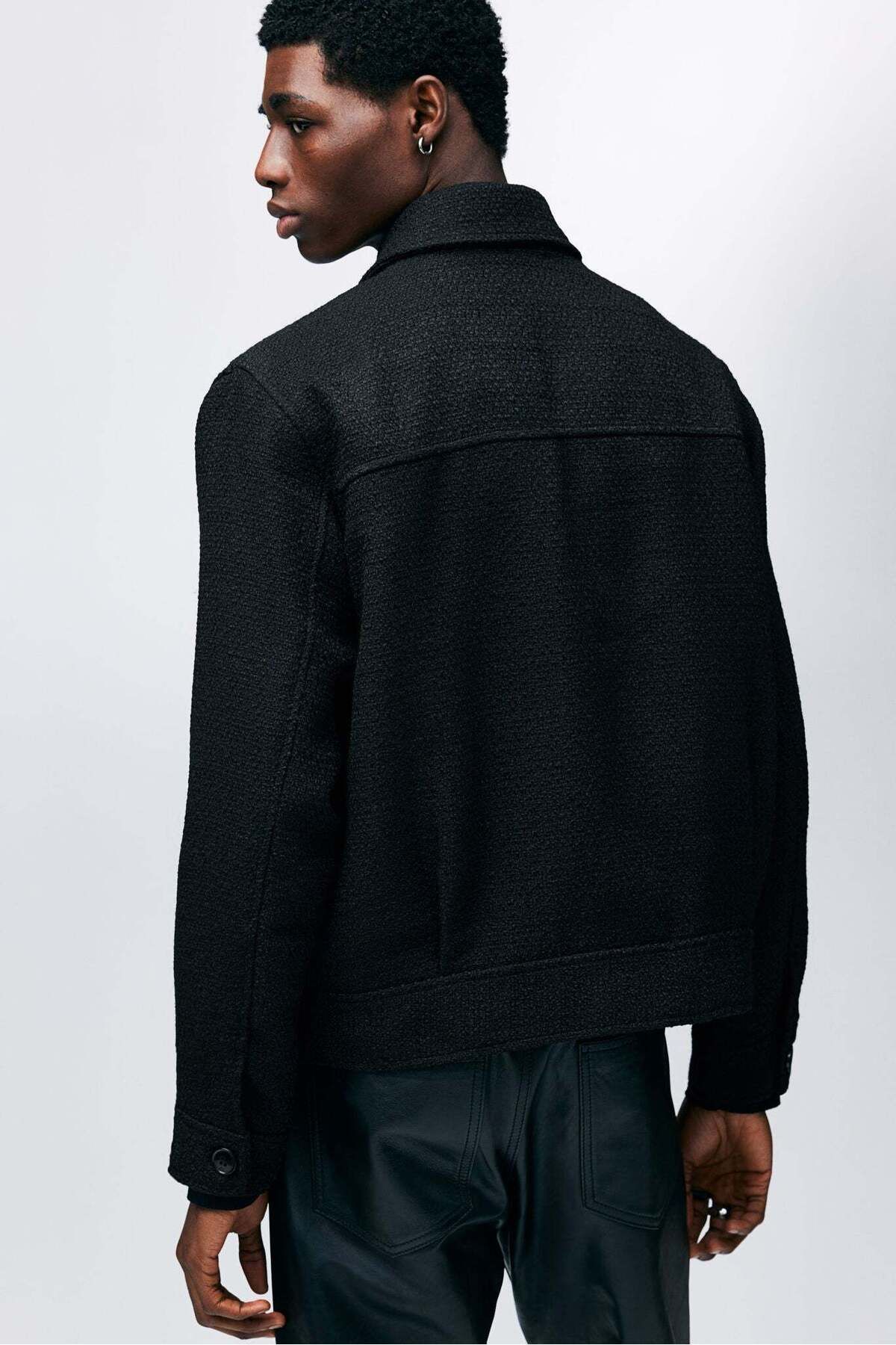 H&M-Regular Fit Tweed jacket 5