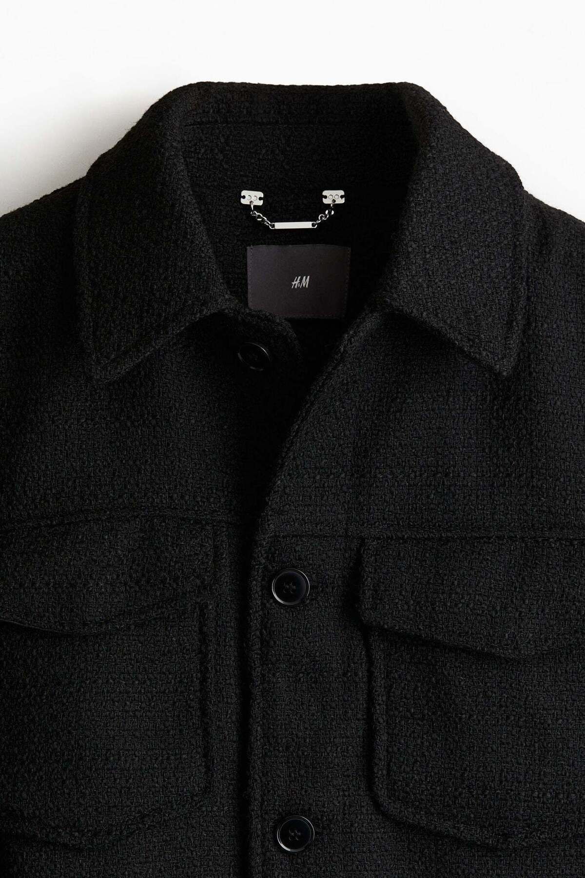 H&M-Regular Fit Tweed jacket 2