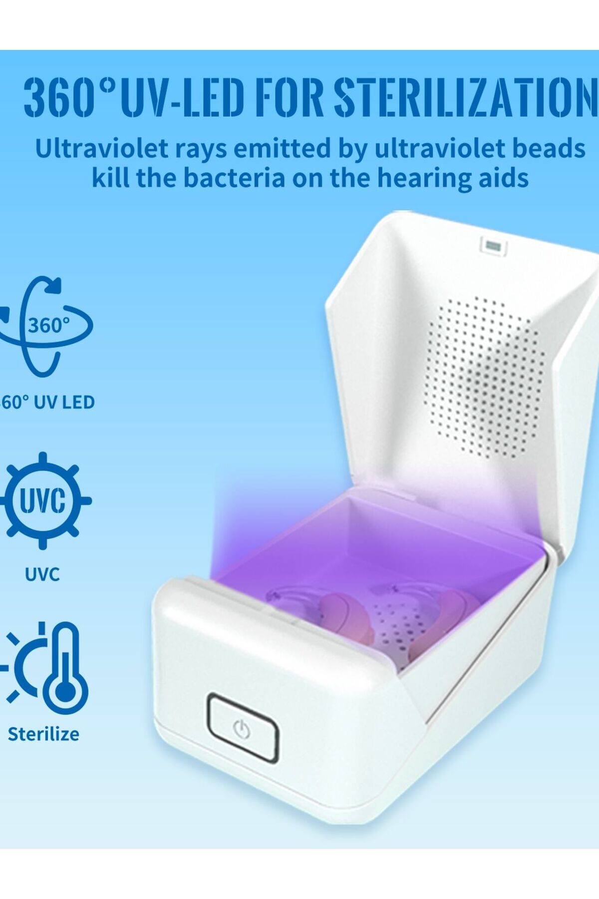 ARPTUR-Dryer for Hearing Aid Electronic Dehumidifier Removes Sweat & Moisture Efficiently 8