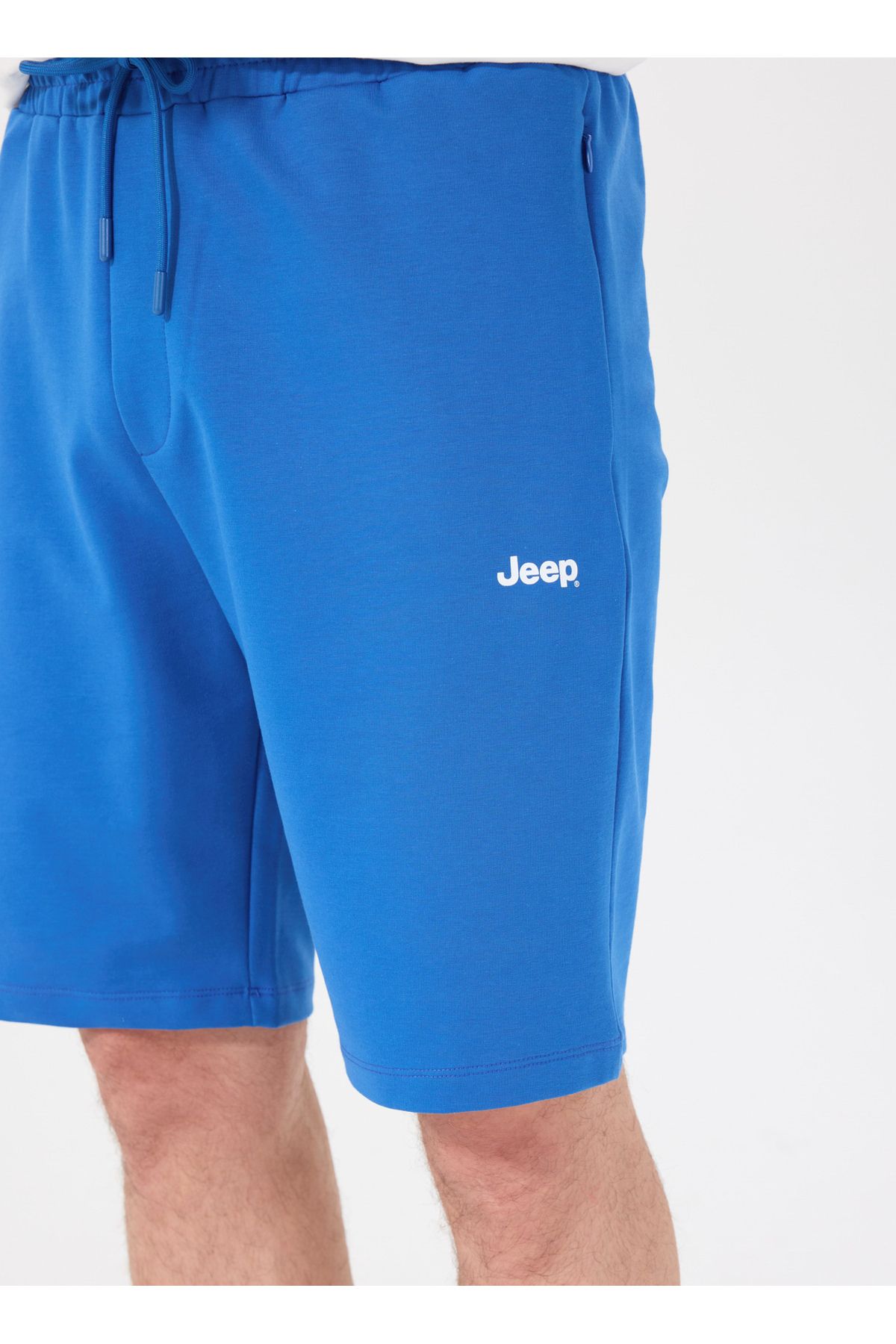 شلوارک و برمودا آبی مردانه عرق مستقیم J5SM Jeep