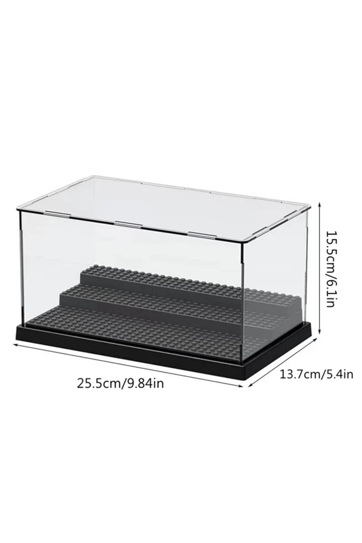 Choice-Display Box Acrylic Transparent Display Box Building Blocks Model Assemble Dust Cover Figures Toys P 1