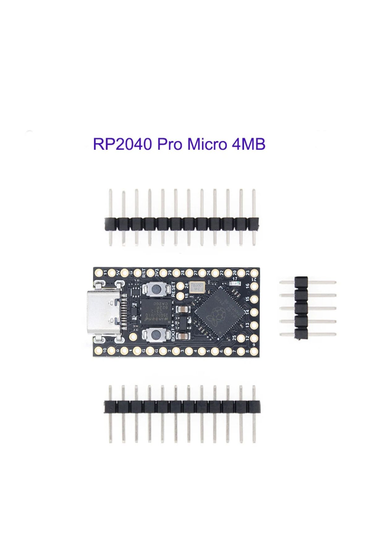 TENSTAR ROBOT-RP2040 Pro Micro 4M RP2040 Pro Micro Raspberry PI PICO Development Board Dual-Core Supports Mciro Py 1
