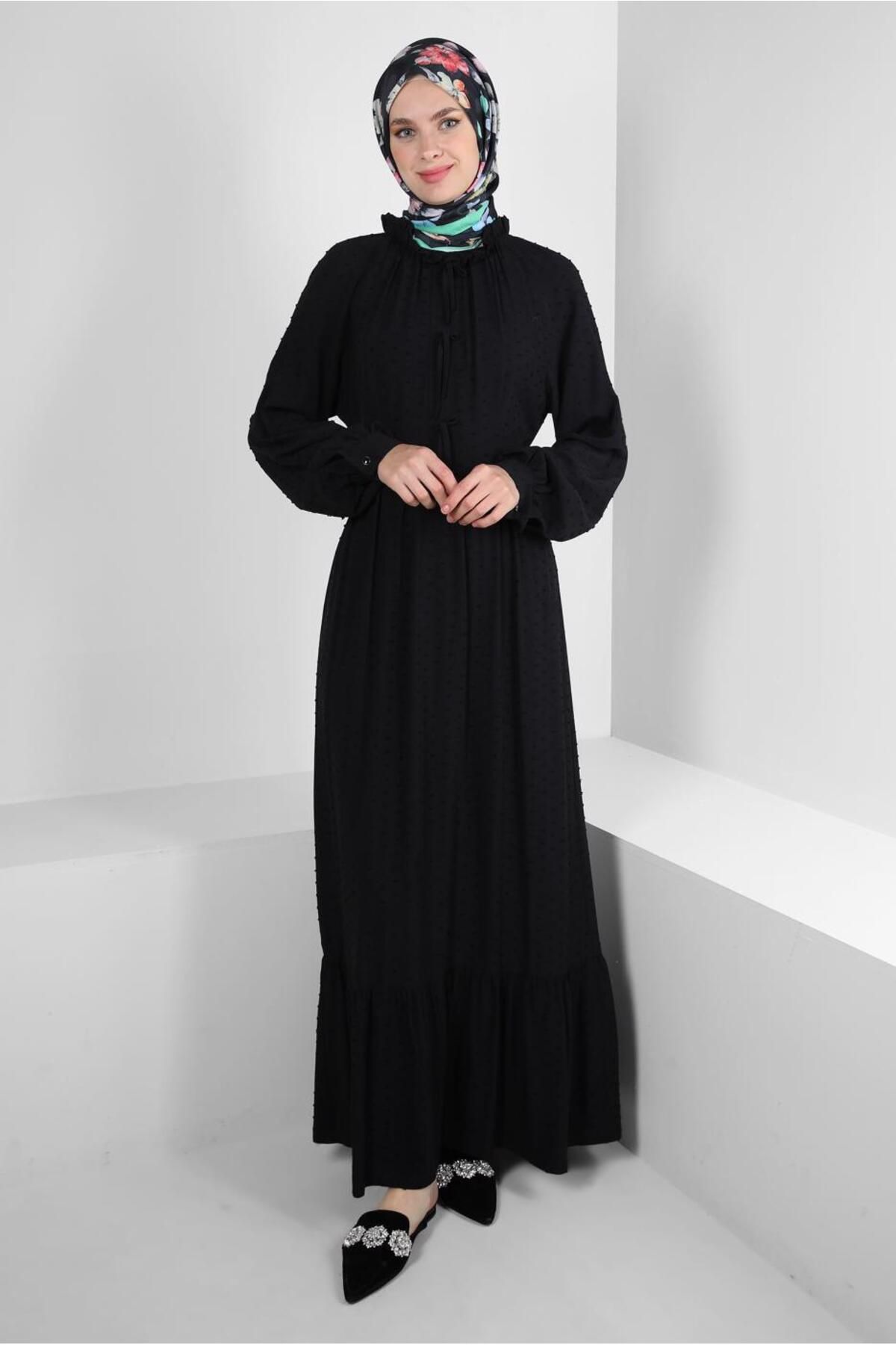 لباس مجلسی با کراوات 43744 Alvina