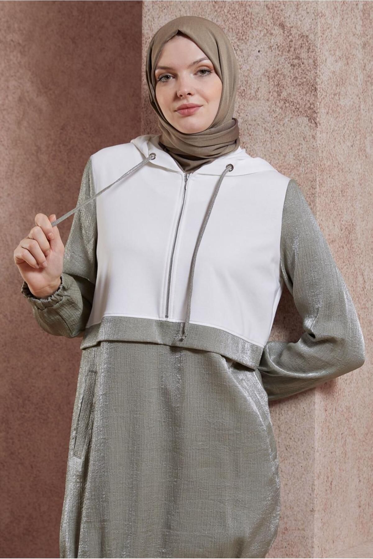 تونیک ورزشی کلاه دار 44560 Alvina