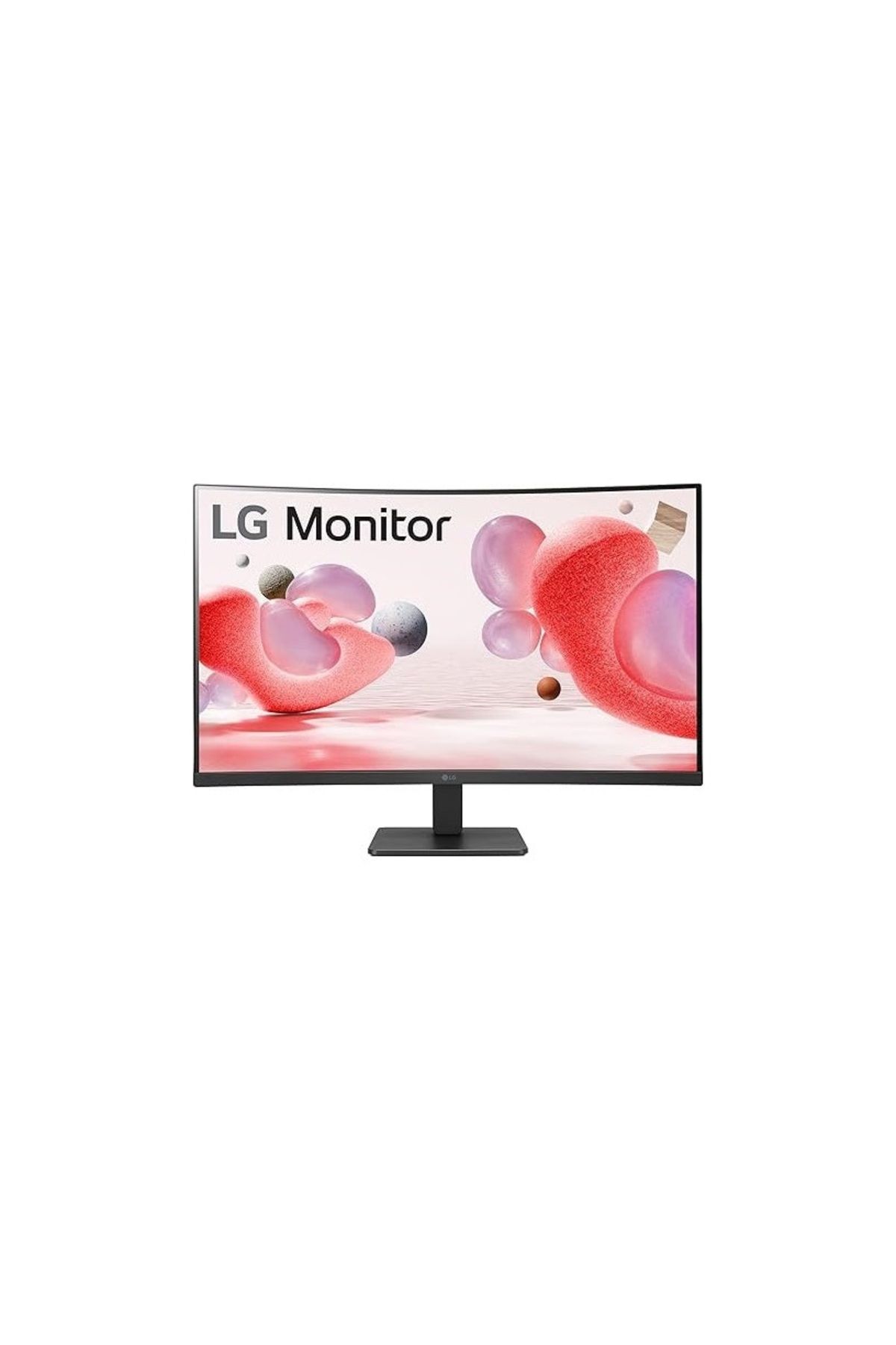 LG-(32MR50C-B) شاشة منحنية FHD مقاس 32 بوصة بمعدل تحديث 100 هرتز، وتقنية AMD FreeSync، والتحكم على الشاشة، ومزامنة الحركة الديناميكية 1