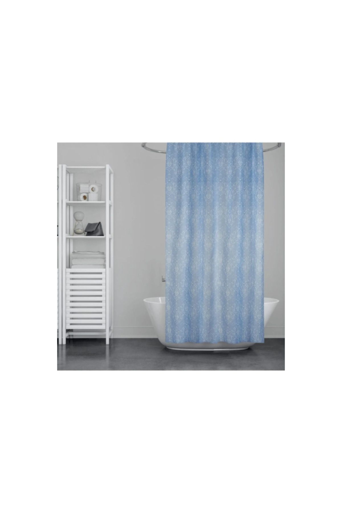 MBB ETİCARET Çift Kanatlı Banyo Duş Perdesi 100x2Mt -82048