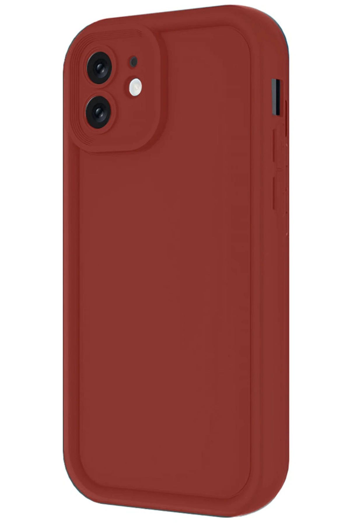 NewFace iPhone 11 Kılıf Viera Silikon - Bordo NRMSA