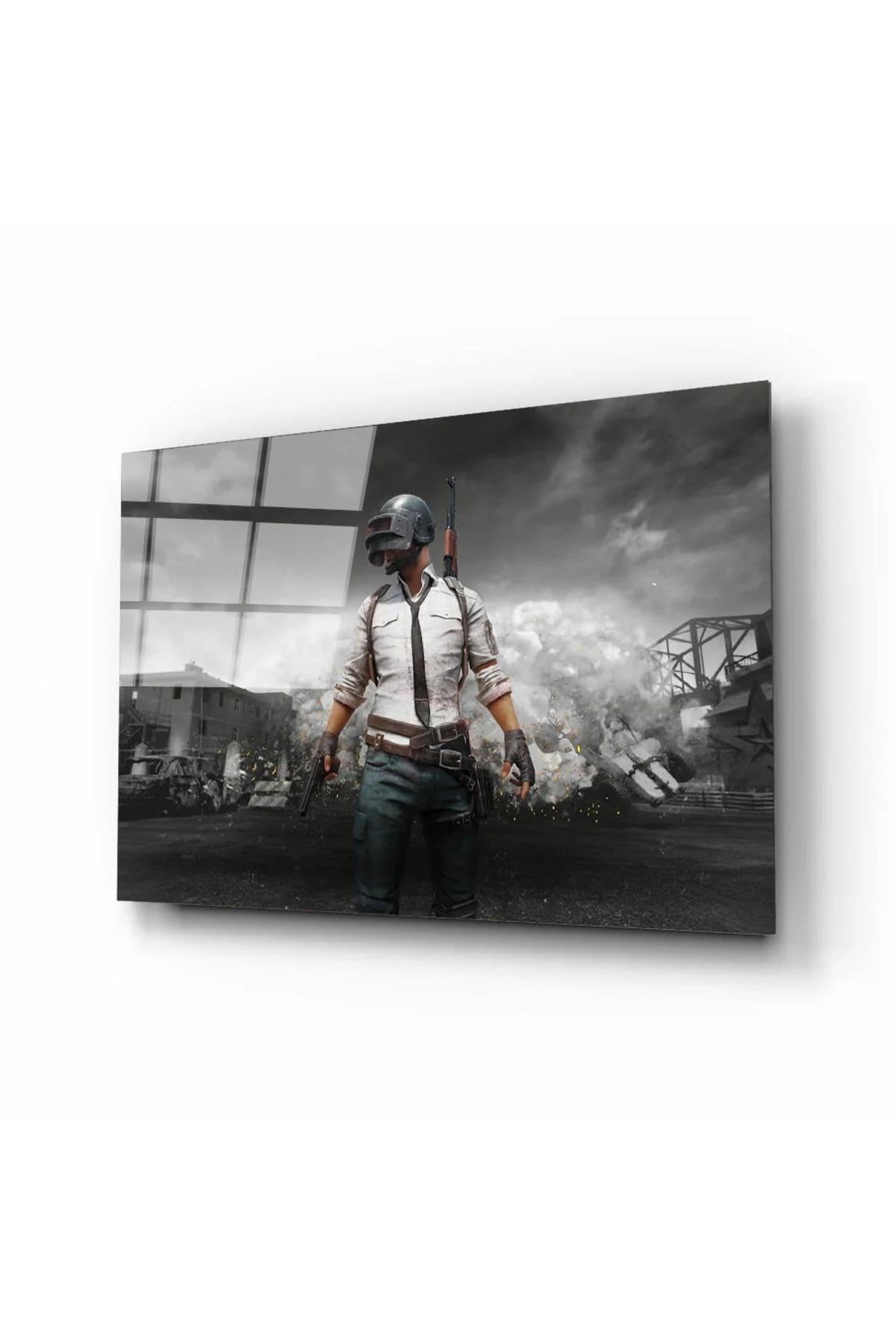 Pubg Erkek Cam Tablo