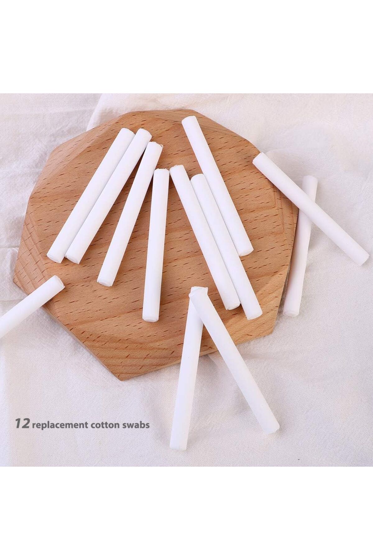 COOYA-Car Air Scents Diffuser, Vehicle Air Vent Clip with 12 Refill Sticks Silver(2 packs) 8