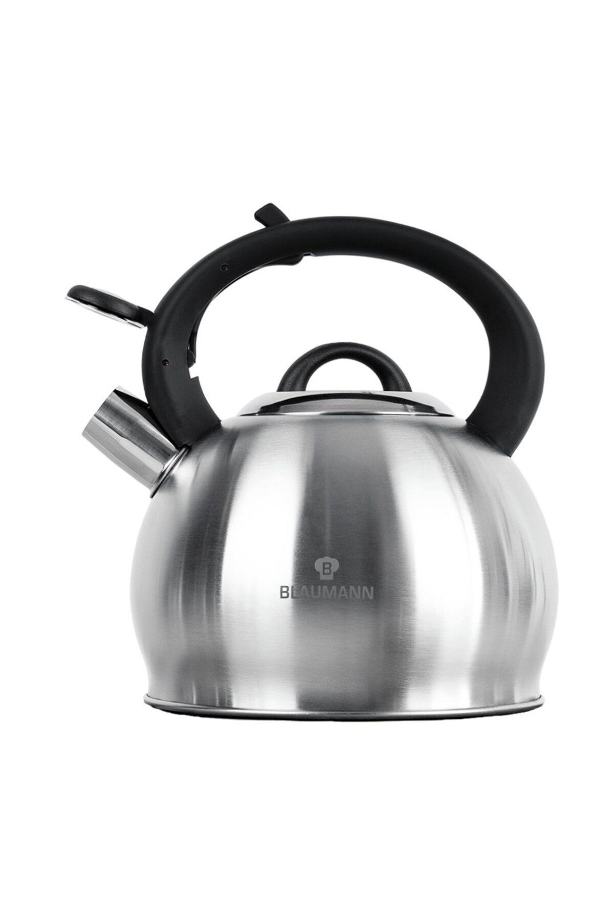 Blaumann-Stainless steel whistling kettle 3 L Silver Edition 4