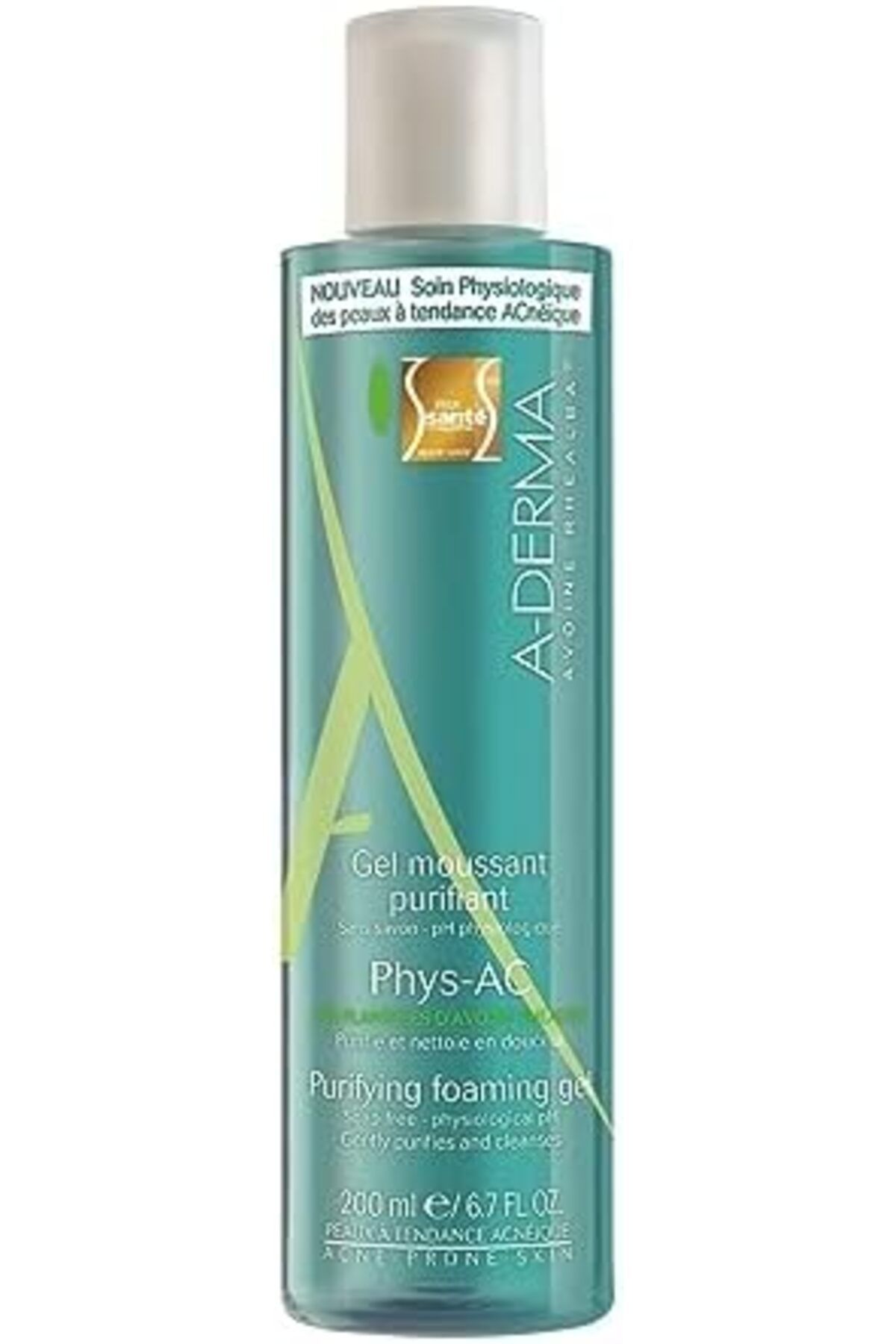 A-DERMA-ADERMA Phys-Ac Purifying Foaming Gel - 200ml 1