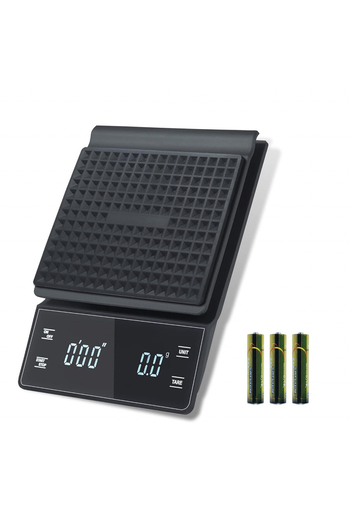 bemece Cantar Digital De Bucatarie Bemece, Abs, Negru, Greutatea Maxima 3 Kg, 16 X 22 X 3,5 Cm - One Size