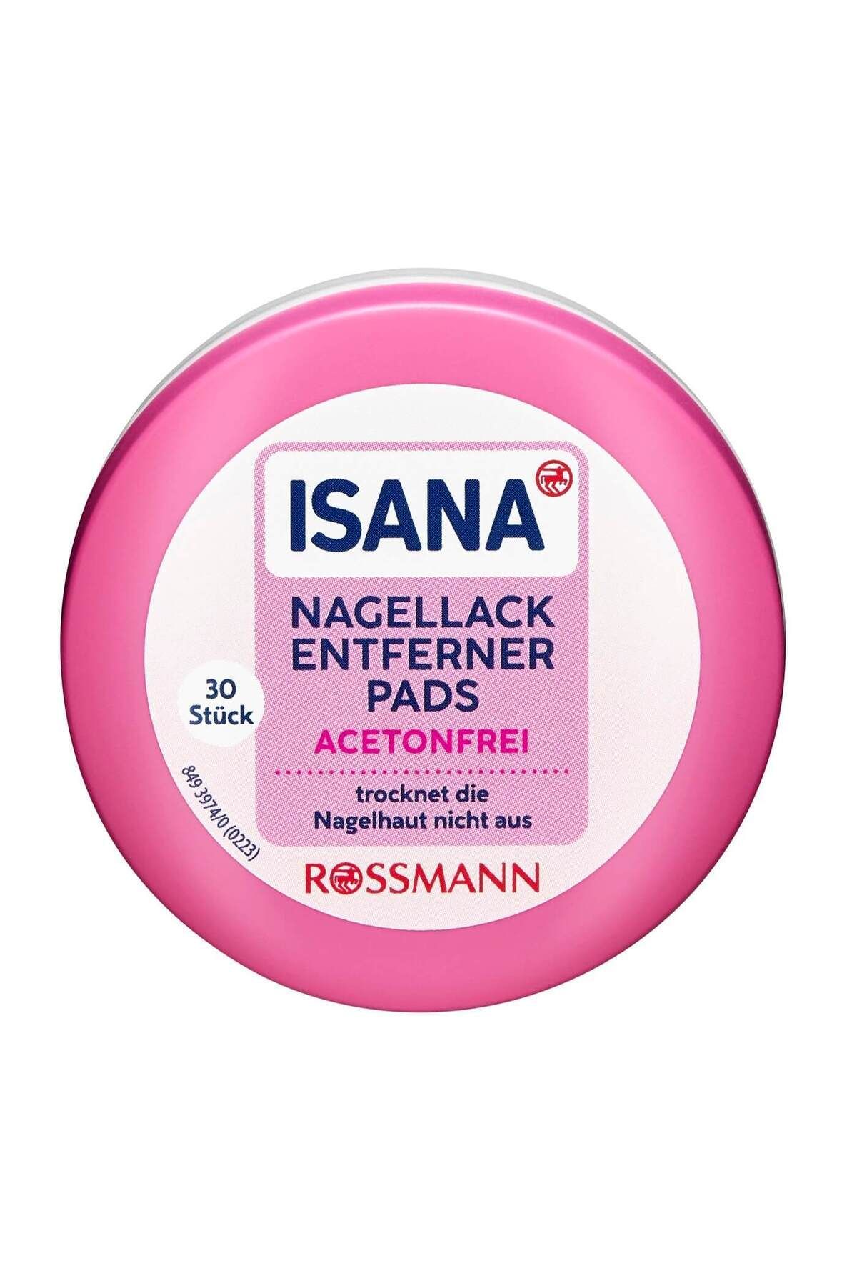 Isana Professional Asetonsuz Oje Çıkarıcı Ped 30'lu 1 Adet