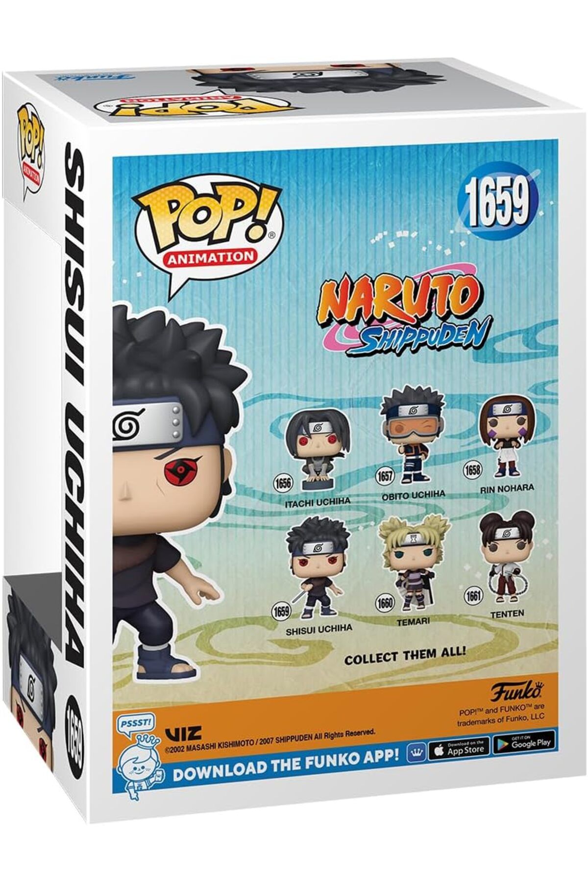 Funko-Pop! Animation: Naruto -Shisui Uchiha W Kunai GW(Geekay Exc) 3