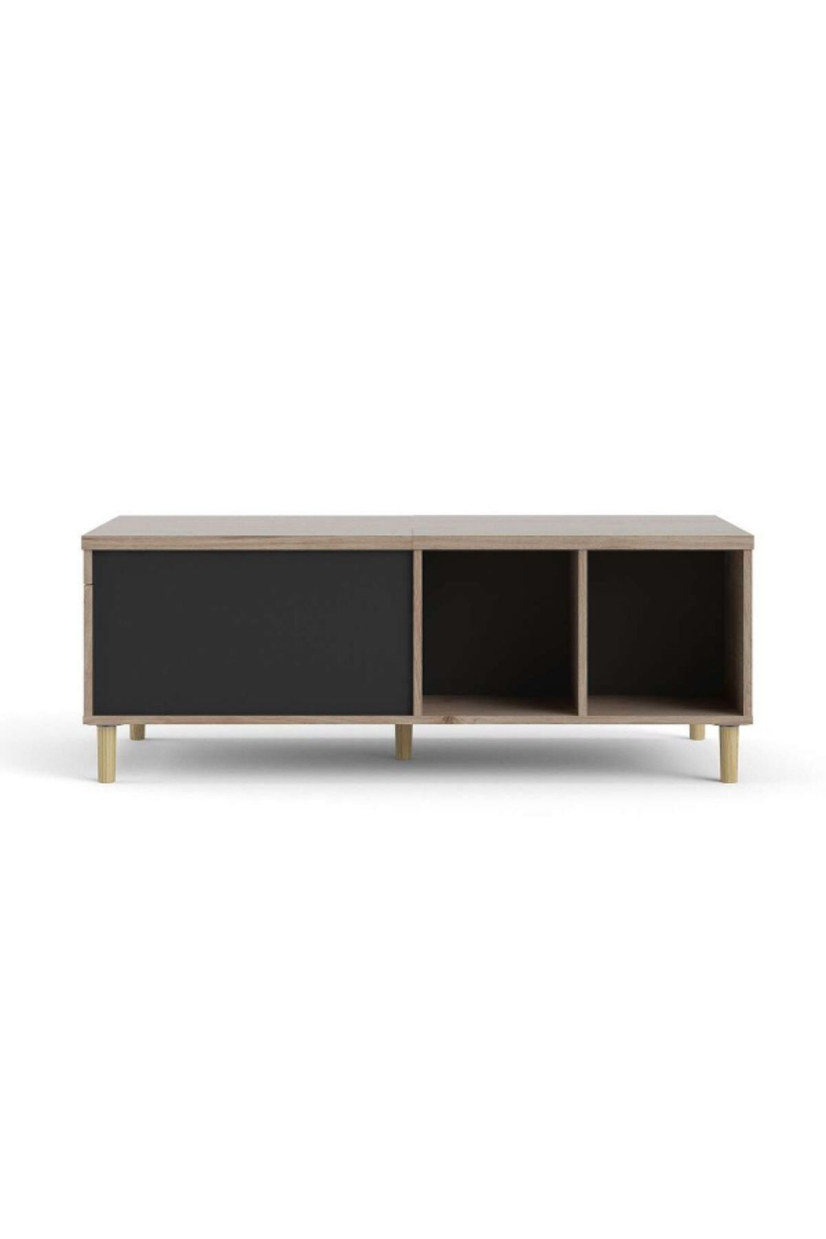 Tvilum-Rome Sliding Top Rectangular Coffee Table with Storage Jackson 1
