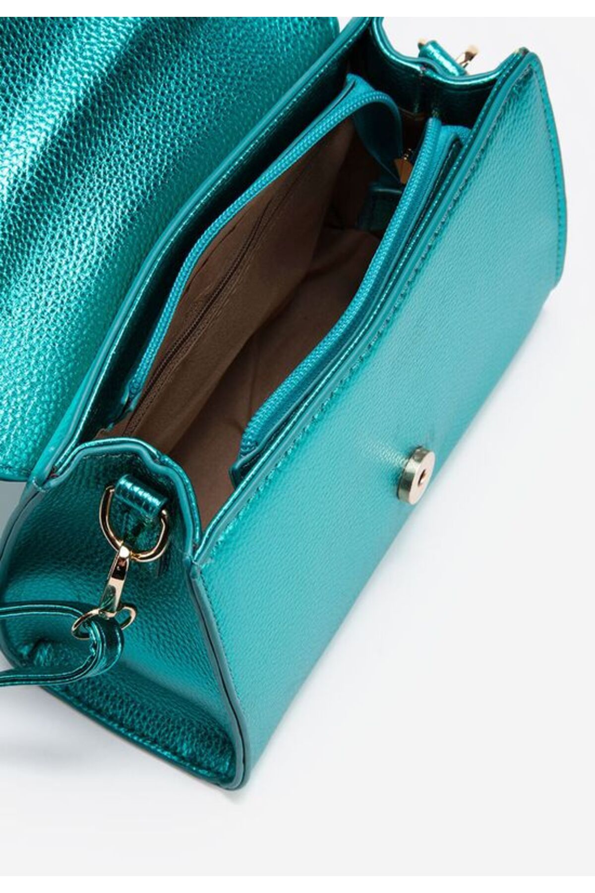 B T Shoes-Geanta de mana Genteel turcoaz 4