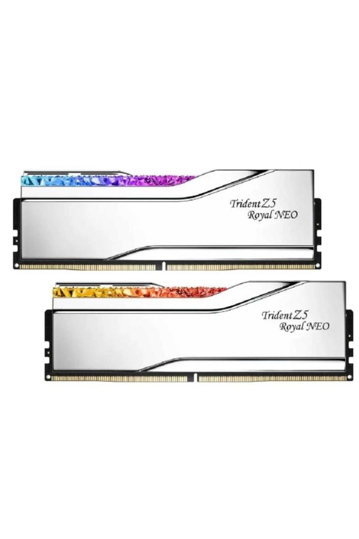 G Skill GSKILL TZ5 Royal Silver RGB DDR5-6000Mhz CL28 32GB (2X16GB) DUAL (28-36-36-96) 1.40V